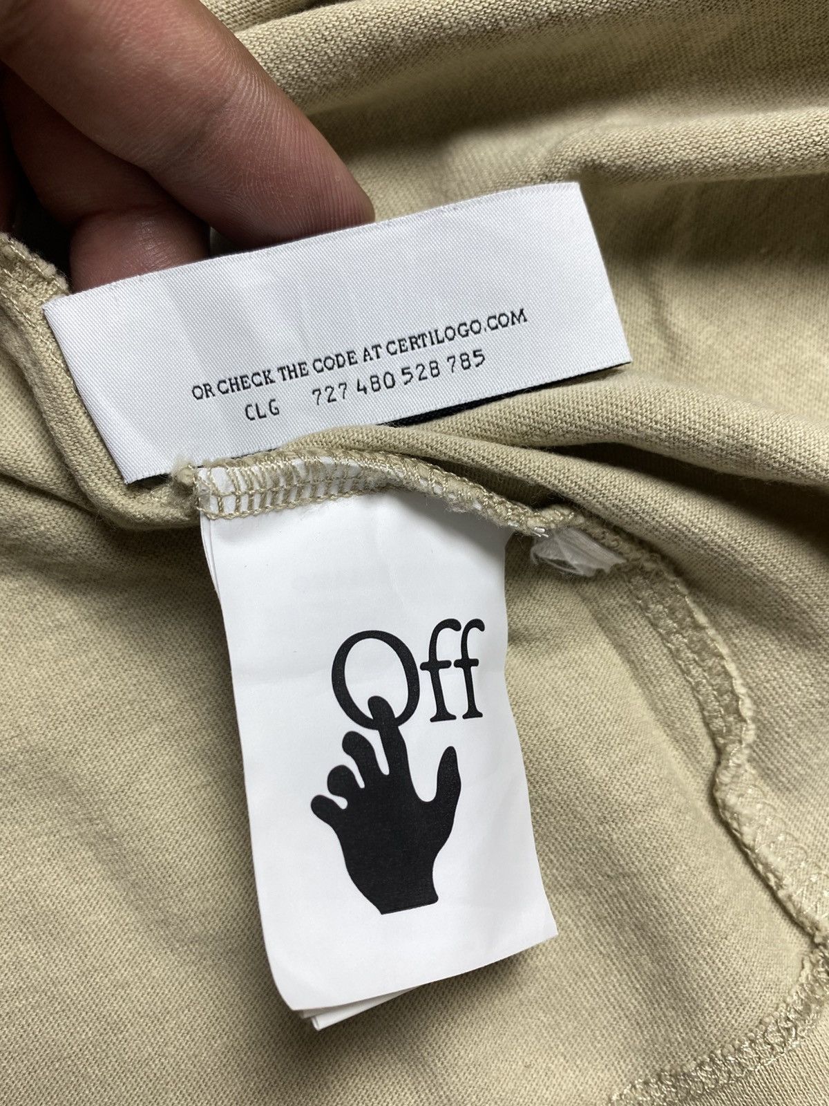 Off-White Off White - SS22 Caravaggio T-Shirt Size US L / EU 52-54 / 3 - 13 Thumbnail