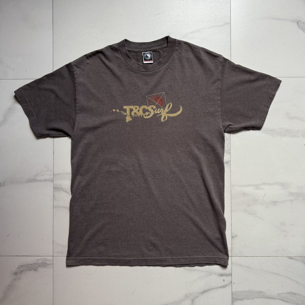 Vintage Vintage Y2K T&C Surf Graphic T-Shirt Size US L / EU 52-54 / 3 - 2 Thumbnail