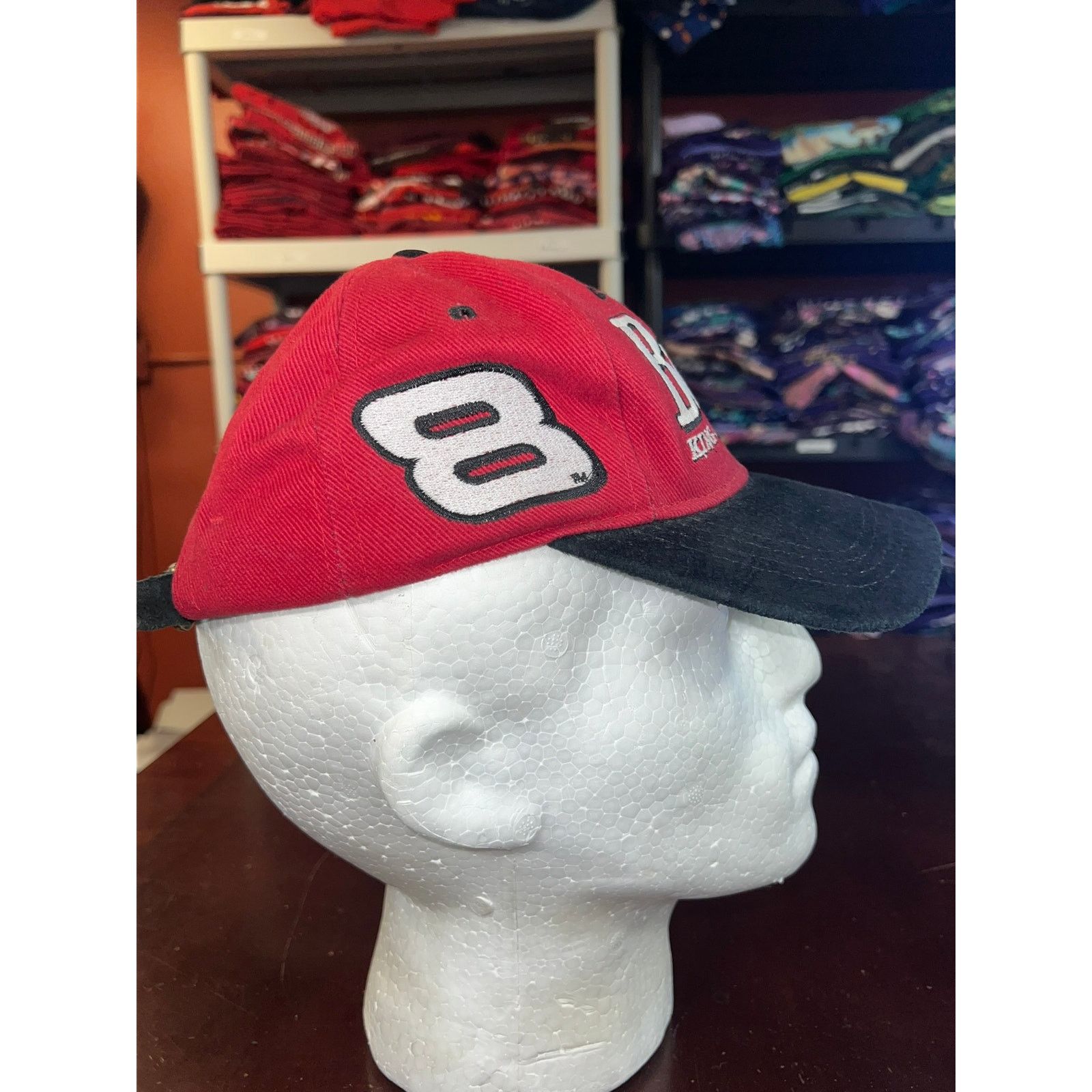 Jeff Hamilton Nascar Dale Earnhardt Hat Jeff Hamilton King Of Beers JH Cap Size ONE SIZE - 5 Thumbnail
