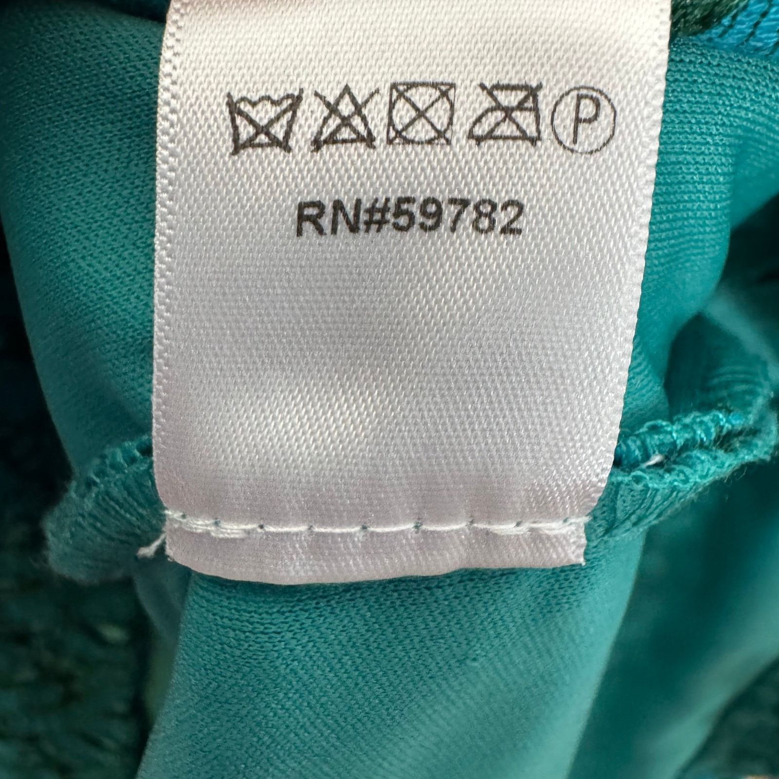 Adrianna Papell Adrianna Papell Teal Lace Sheath Dress Women’s Size 8 Size M / US 6-8 / IT 42-44 - 7 Thumbnail
