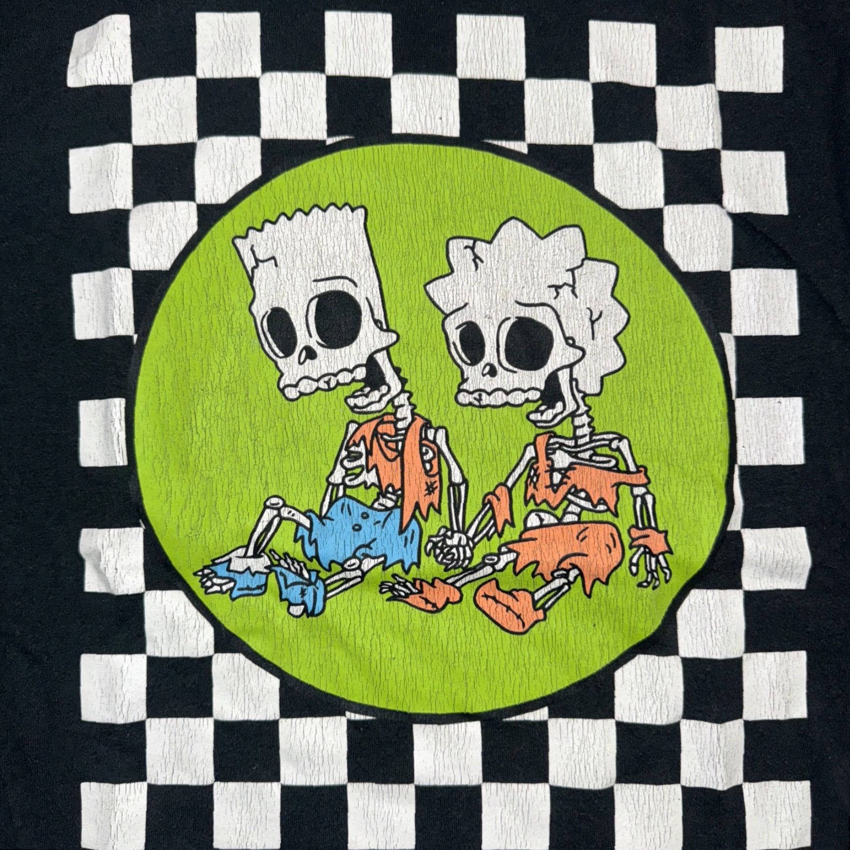 Vintage VINTAGE The Simpsons Shirt Men M Black 19x25.5 Matt Groening Treehouse of Horror Size US M / EU 48-50 / 2 - 2 Thumbnail
