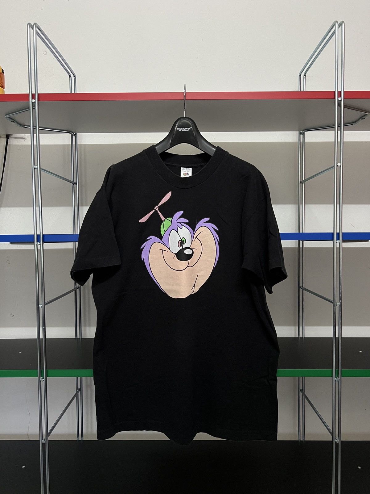 Vintage 90s Looney Tunes Dizzy Devil Taz Bugs Bunny Tee L Size US L / EU 52-54 / 3 - 1 Thumbnail