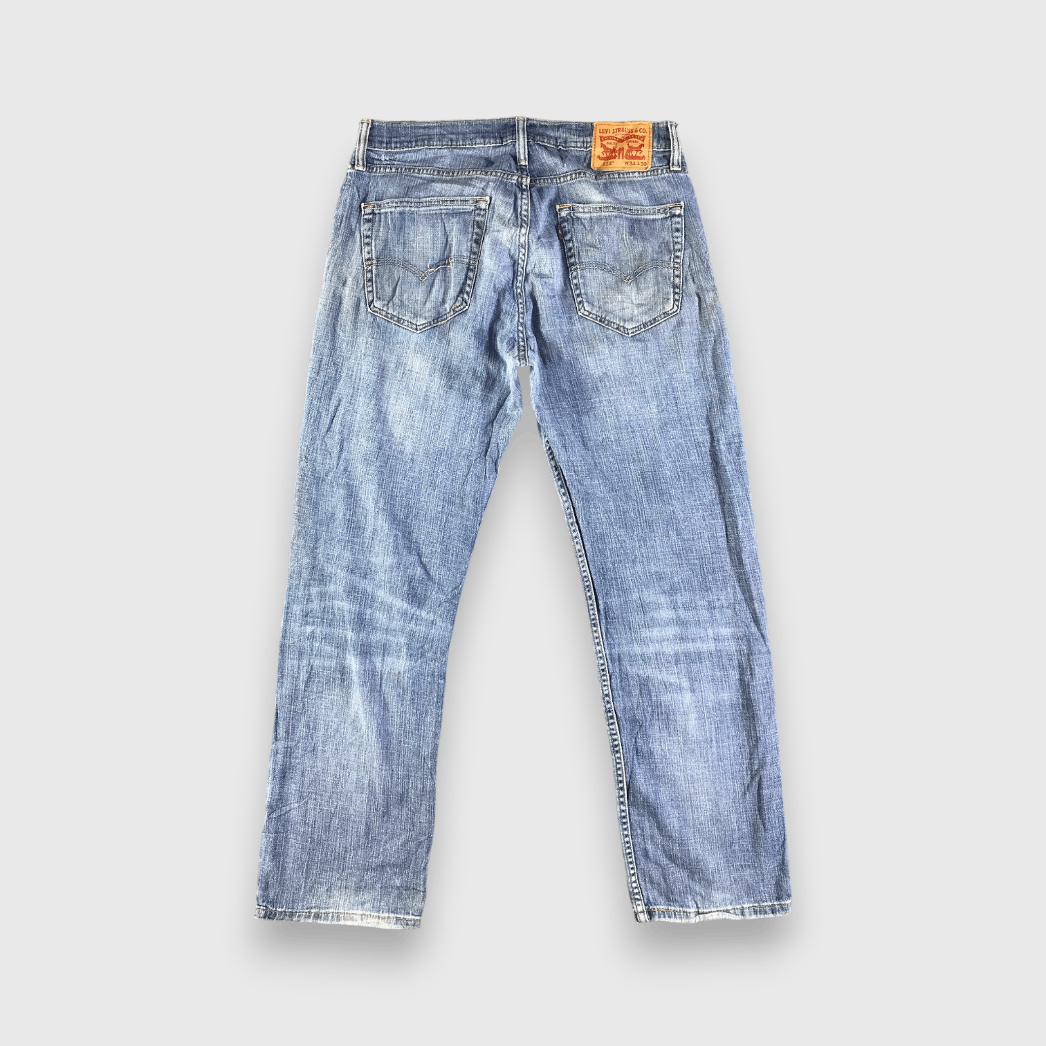 Levi's Vintage Blue Wash Levis 514 Jeans-J4165 Size US 34 / EU 50 - 2 Thumbnail