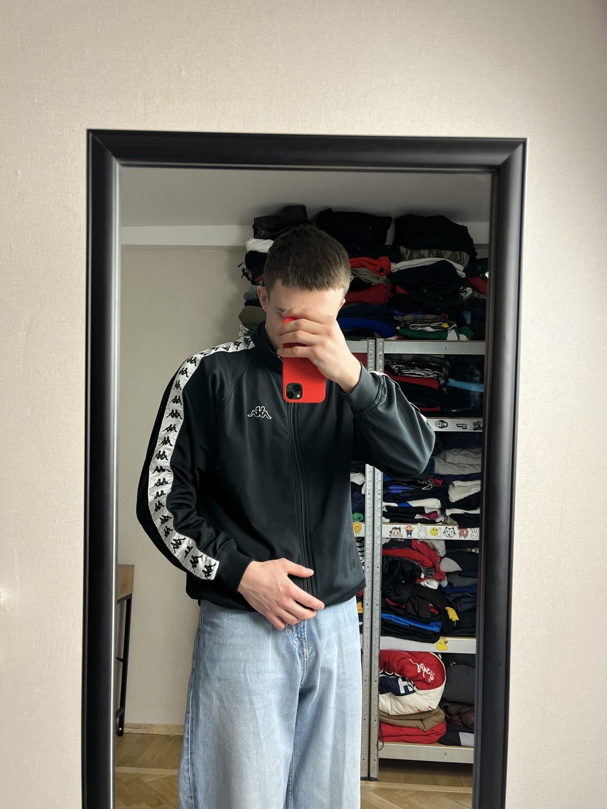 Kappa × Vintage Kappa Vintage Lampas Track Jacket Retro Y2K Casual 00’s Size US M / EU 48-50 / 2 - 2 Thumbnail
