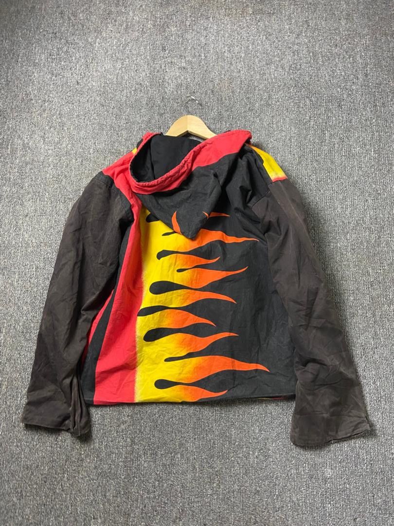 Japanese Brand HOUSE Japanese Brand Flames Button Jacket (196) Size US S / EU 44-46 / 1 - 2 Thumbnail