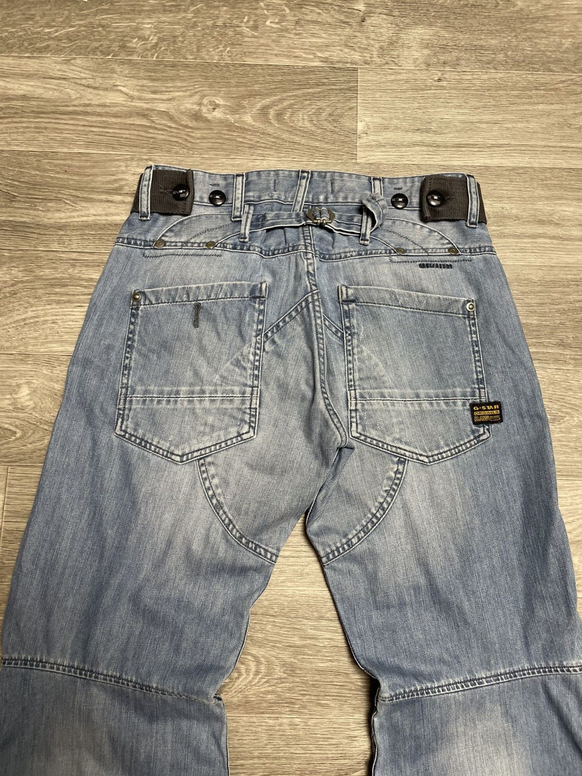 G-Star 32/30 Vintage G-Star Raw SE 5204/3301 Cargo Elwood Jeans Size US 32 / EU 48 - 15 Thumbnail