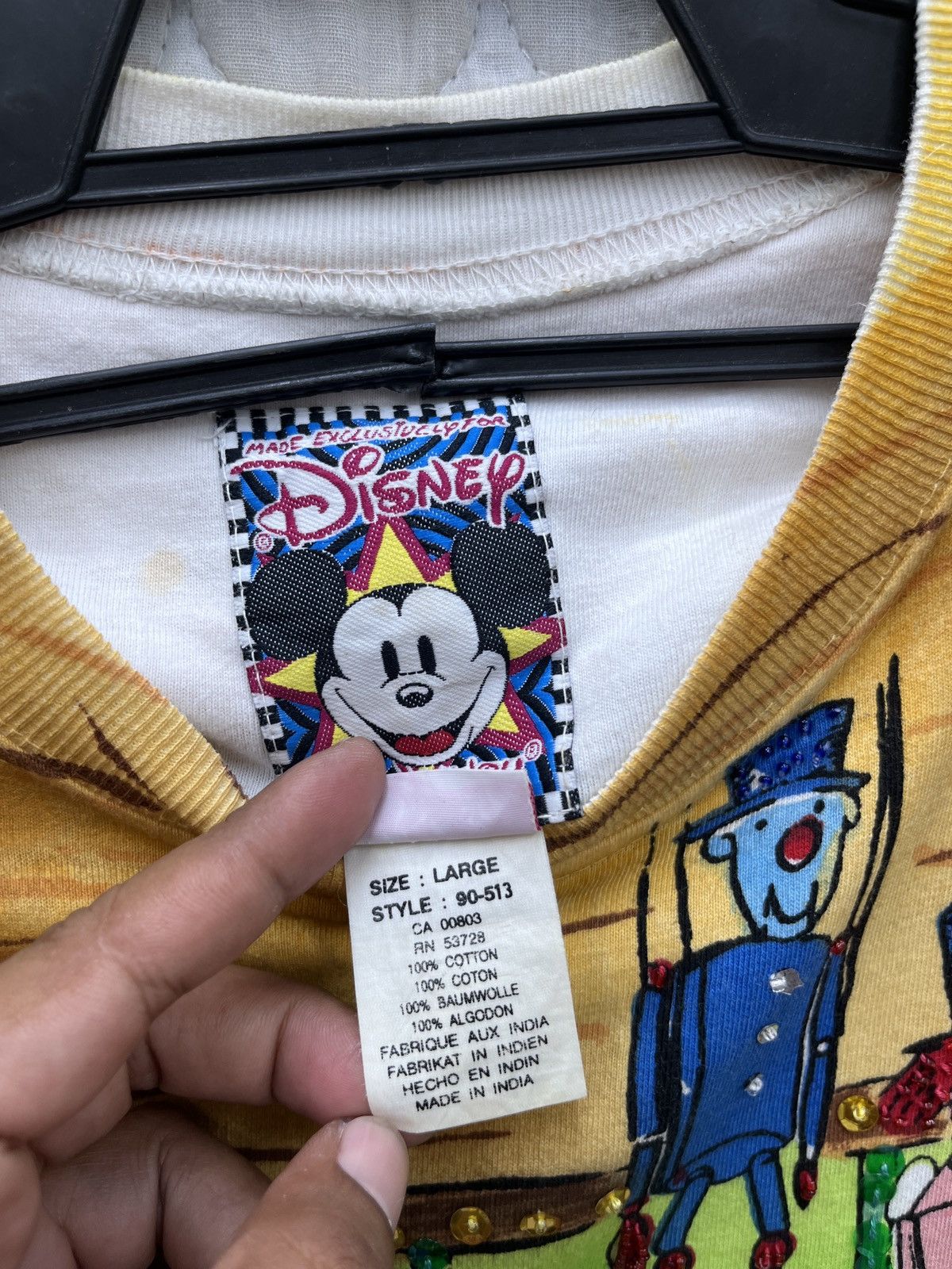 Disney × Mickey Mouse 🔥🔥🔥DISNEY MICKEY MOUSE EXCLUSIVELY BY JOUJOU FULL PRINT TEES Size L / US 10 / IT 46 - 9 Thumbnail