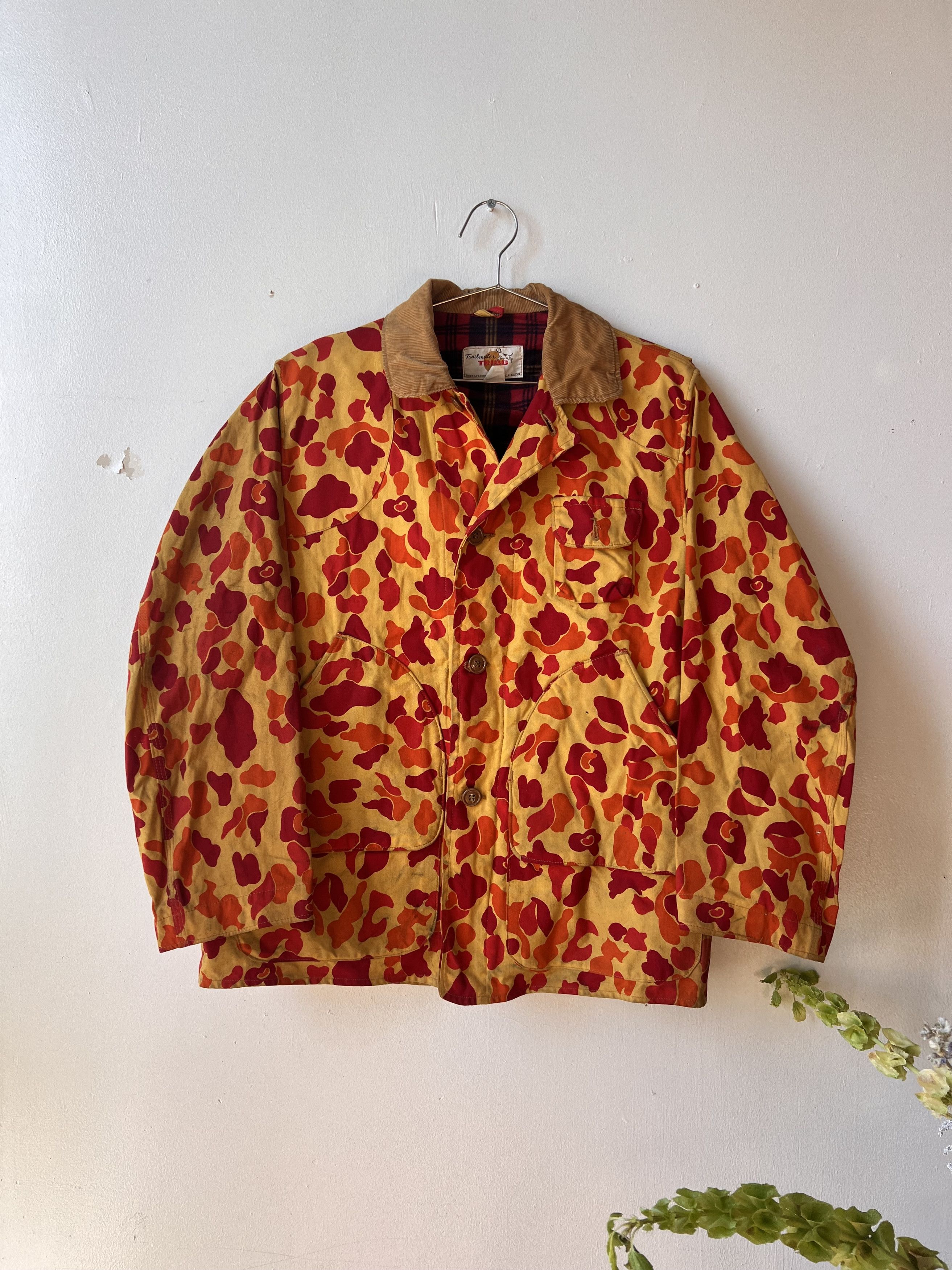 Vintage Duck Camo Hunting Jacket, Made in USA