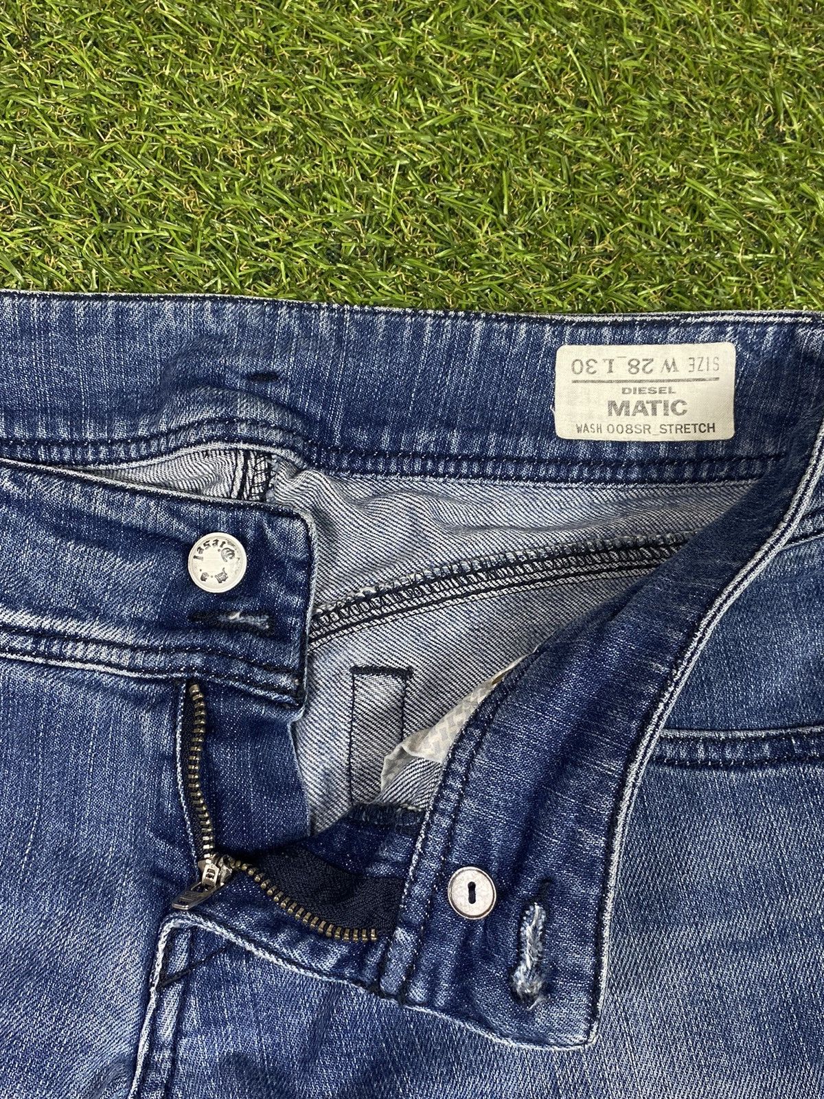 Diesel Vintage Y2K Diesel jeans denim streetwear style size 28 Size 28" / US 6 / IT 42 - 6 Thumbnail
