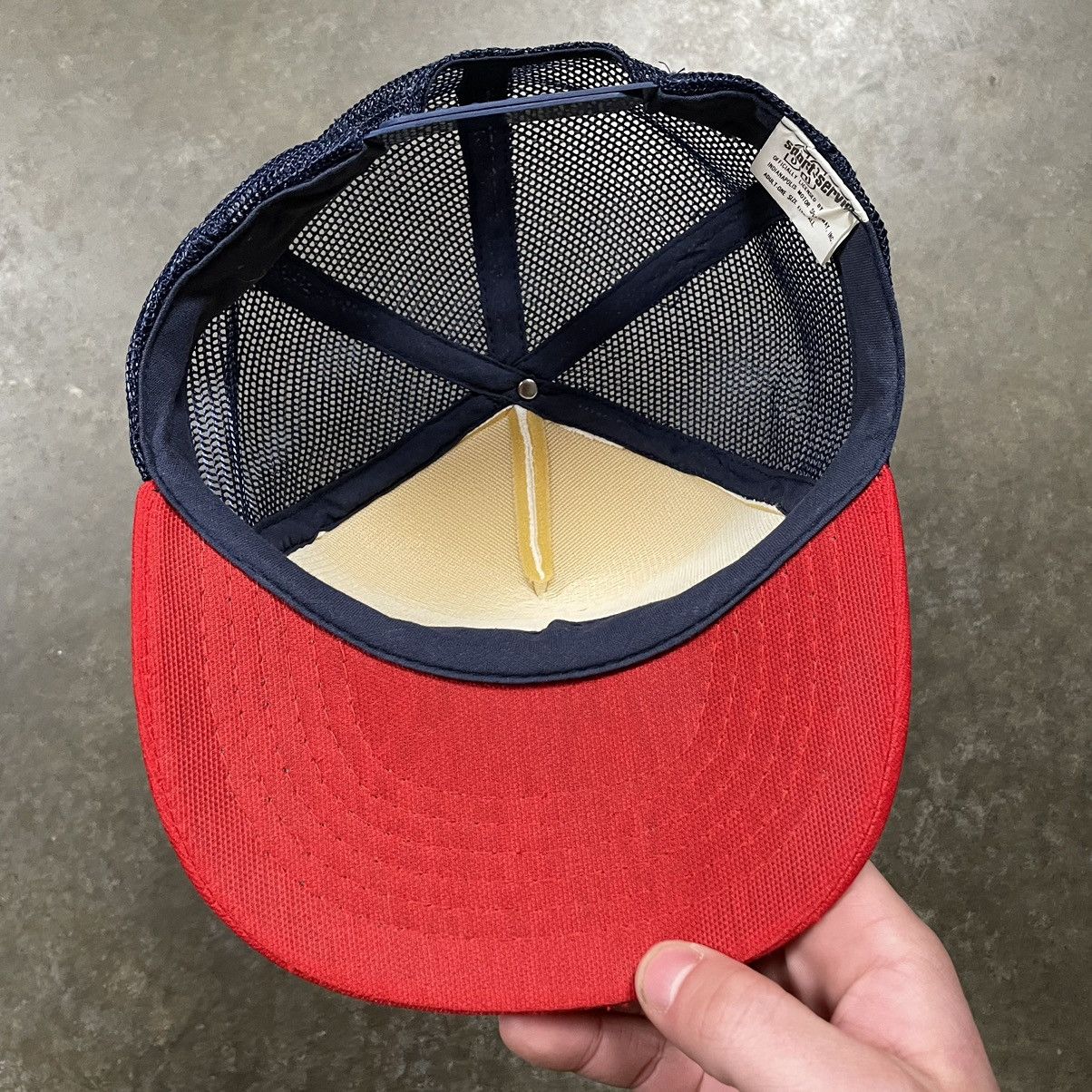 NASCAR × Vintage Vintage NASCAR Indianapolis 500 SnapBack Trucker Hat 80s Size ONE SIZE - 7 Thumbnail
