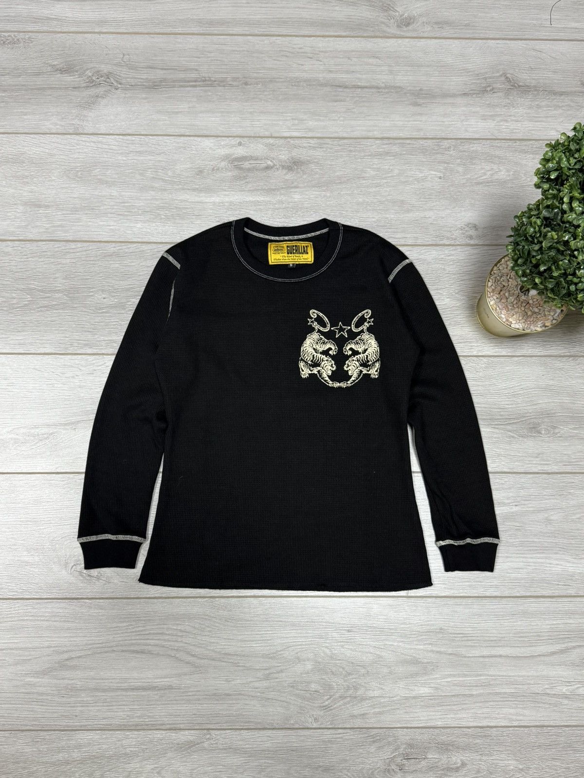 Corteiz CORTEIZ Tiger Waffle Longsleeve | Grailed