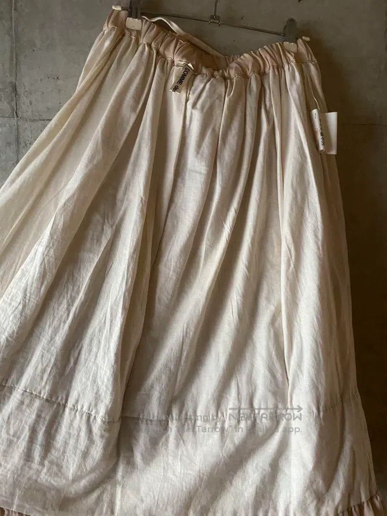 Comme des Garcons Comme Des Garcons size XS Beige vintage pleated skirt Size 23" - 5 Thumbnail