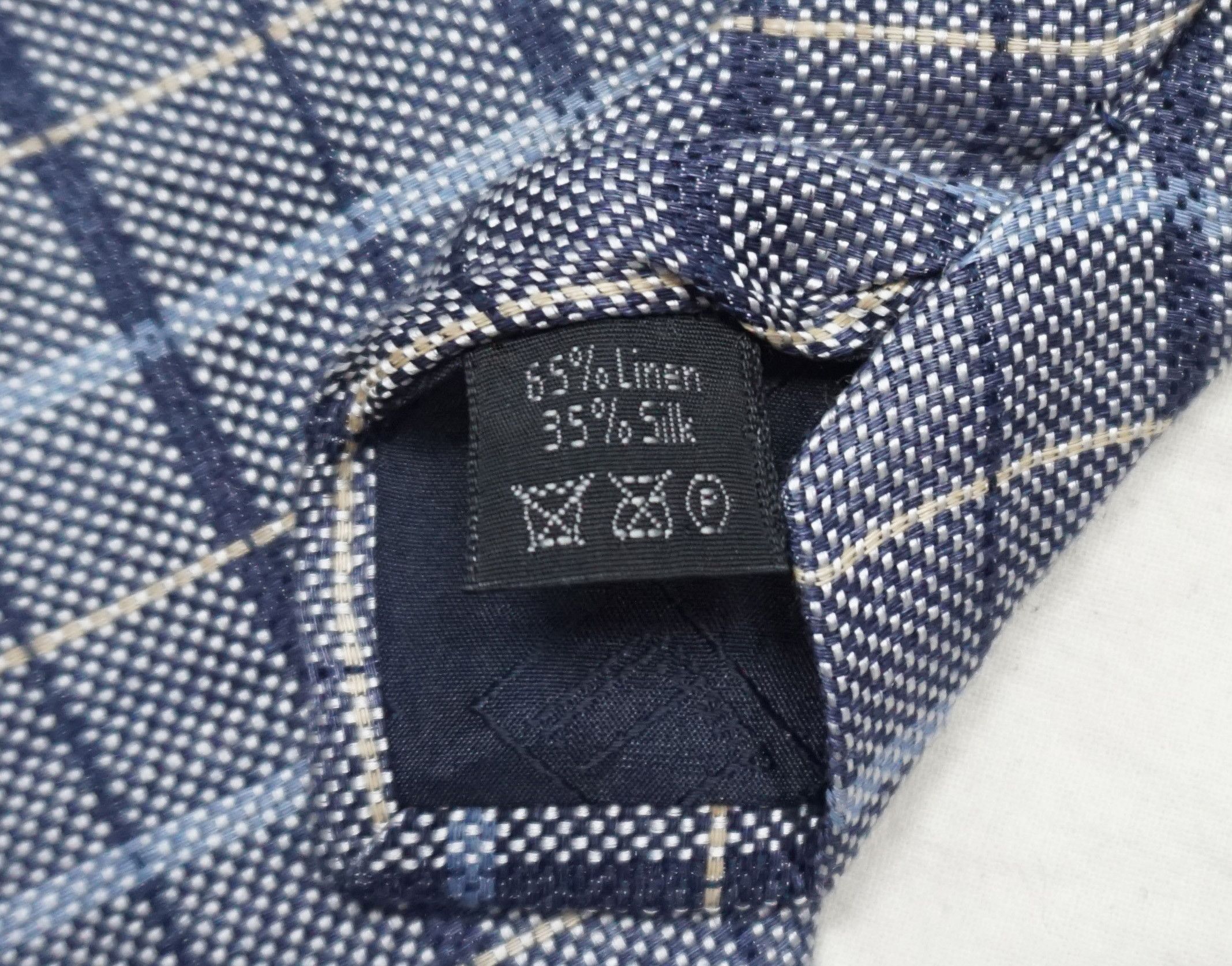 Alfred Dunhill Dunhill Checker Pattern Necktie Size ONE SIZE - 3 Thumbnail