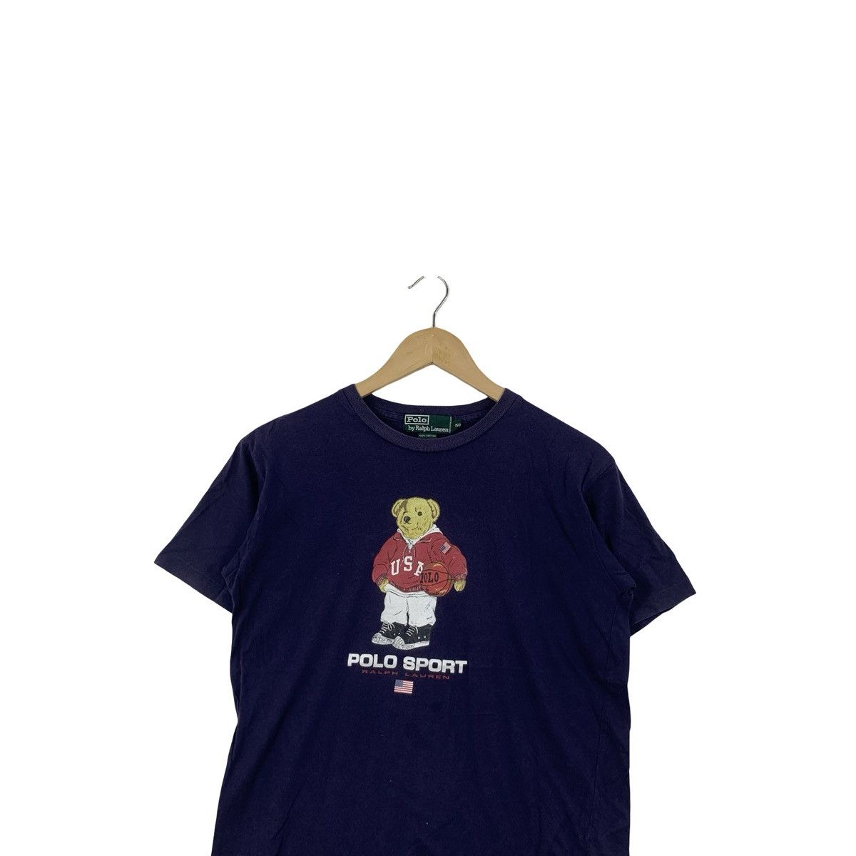 Polo Ralph Lauren Vintage 90s POLO RALPH LAUREN Polo Sport Bear Tee Shirt Top Size US S / EU 44-46 / 1 - 2 Thumbnail