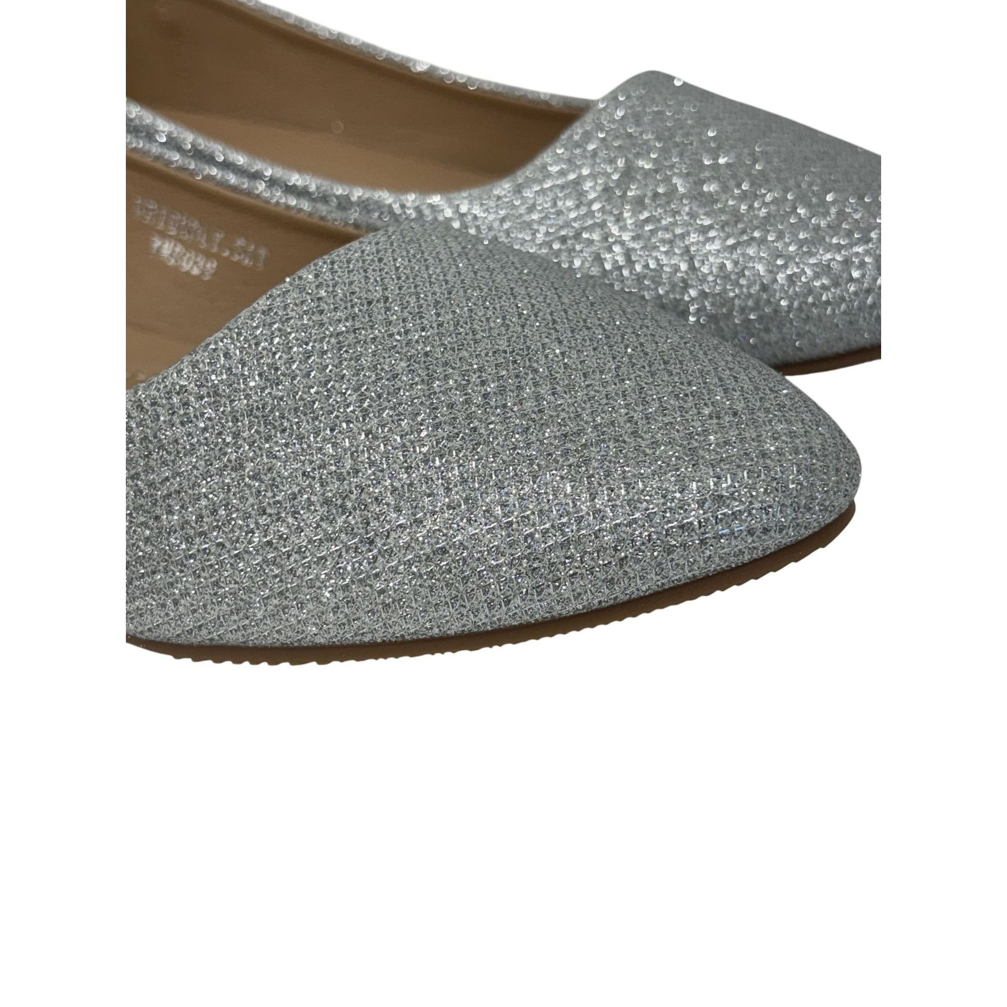 Other LUCITA / Friendly / Silver / Glittery / Flats / With Pointed Size US 10 / IT 40 - 5 Thumbnail