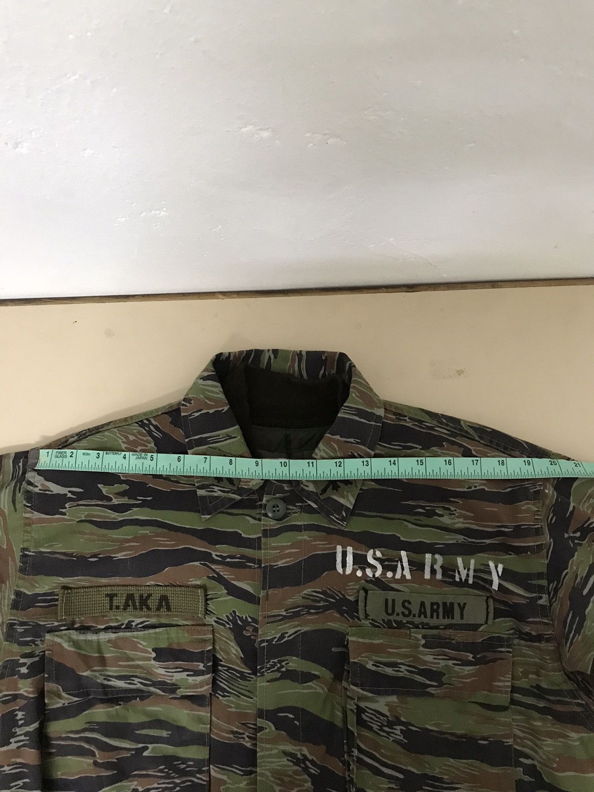 Guerrilla Group Vintage 60s U.S Army Tiger Stripe Camo Jacket Size US L / EU 52-54 / 3 - 14 Thumbnail