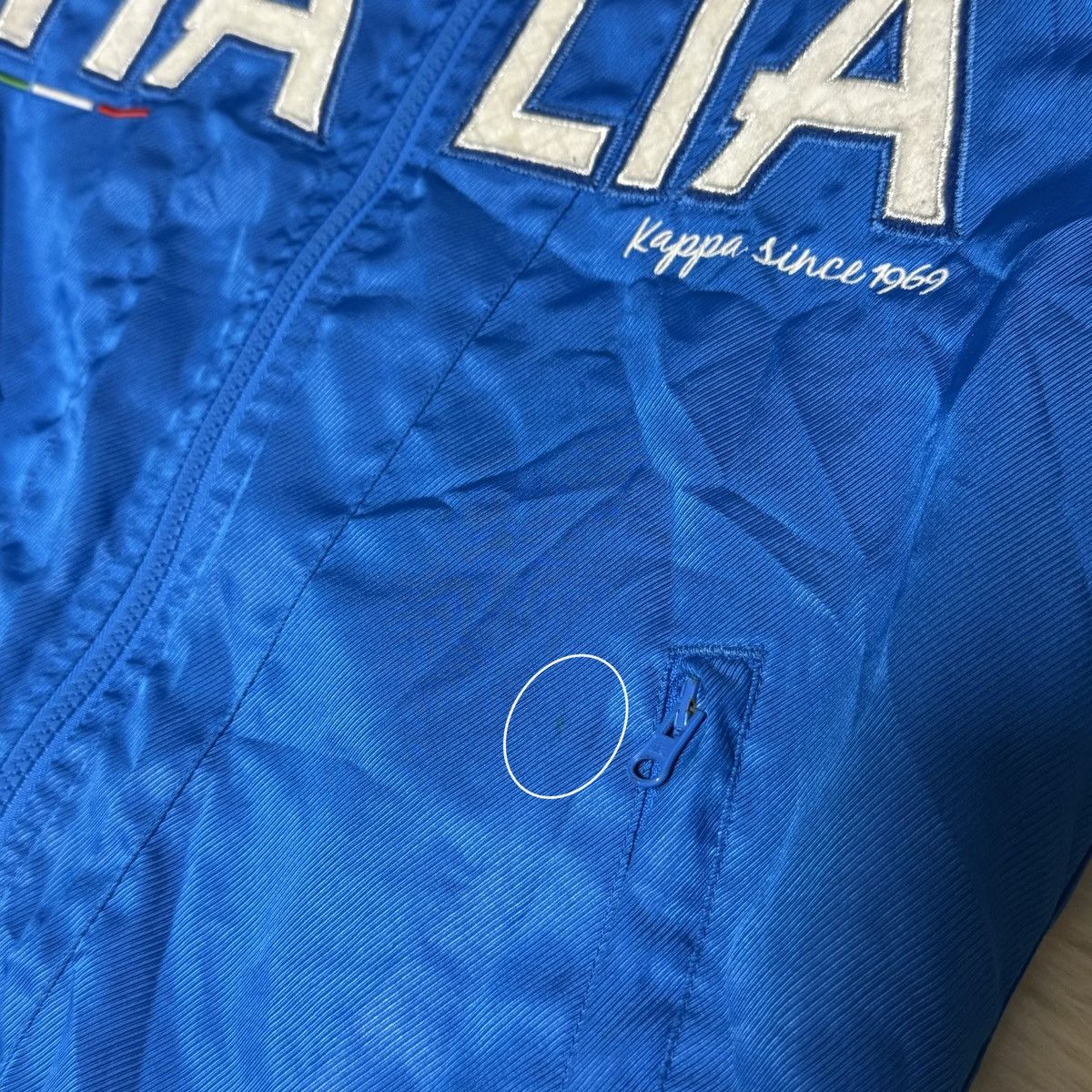 Kappa 📌Vintage Kappa ITALIA Big Logo FullZip Bloke Light Bomber Size M / US 6-8 / IT 42-44 - 20 Thumbnail