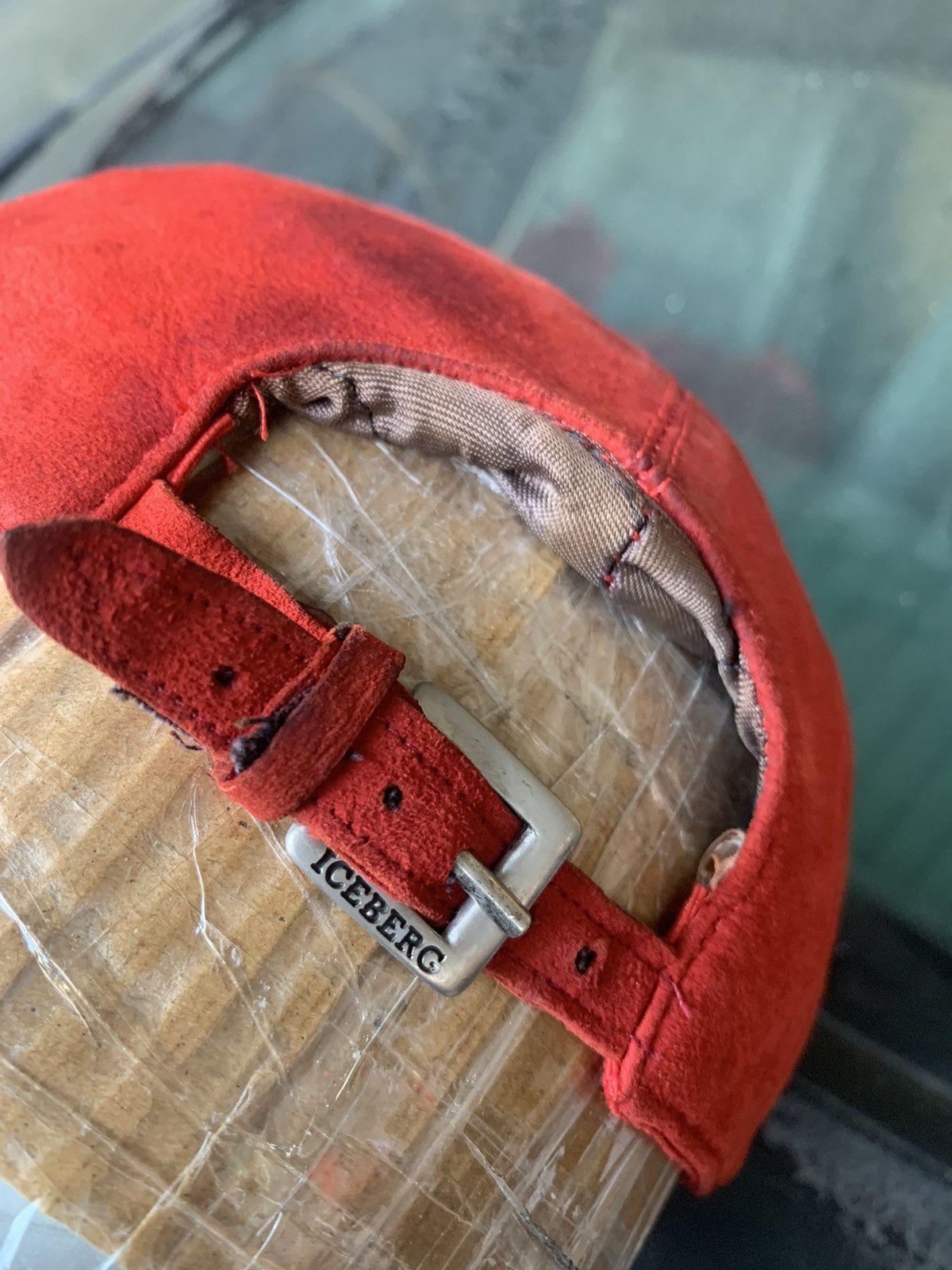 Iceberg × Leather × Vintage Vintage iceberg leather hat Size ONE SIZE - 7 Thumbnail