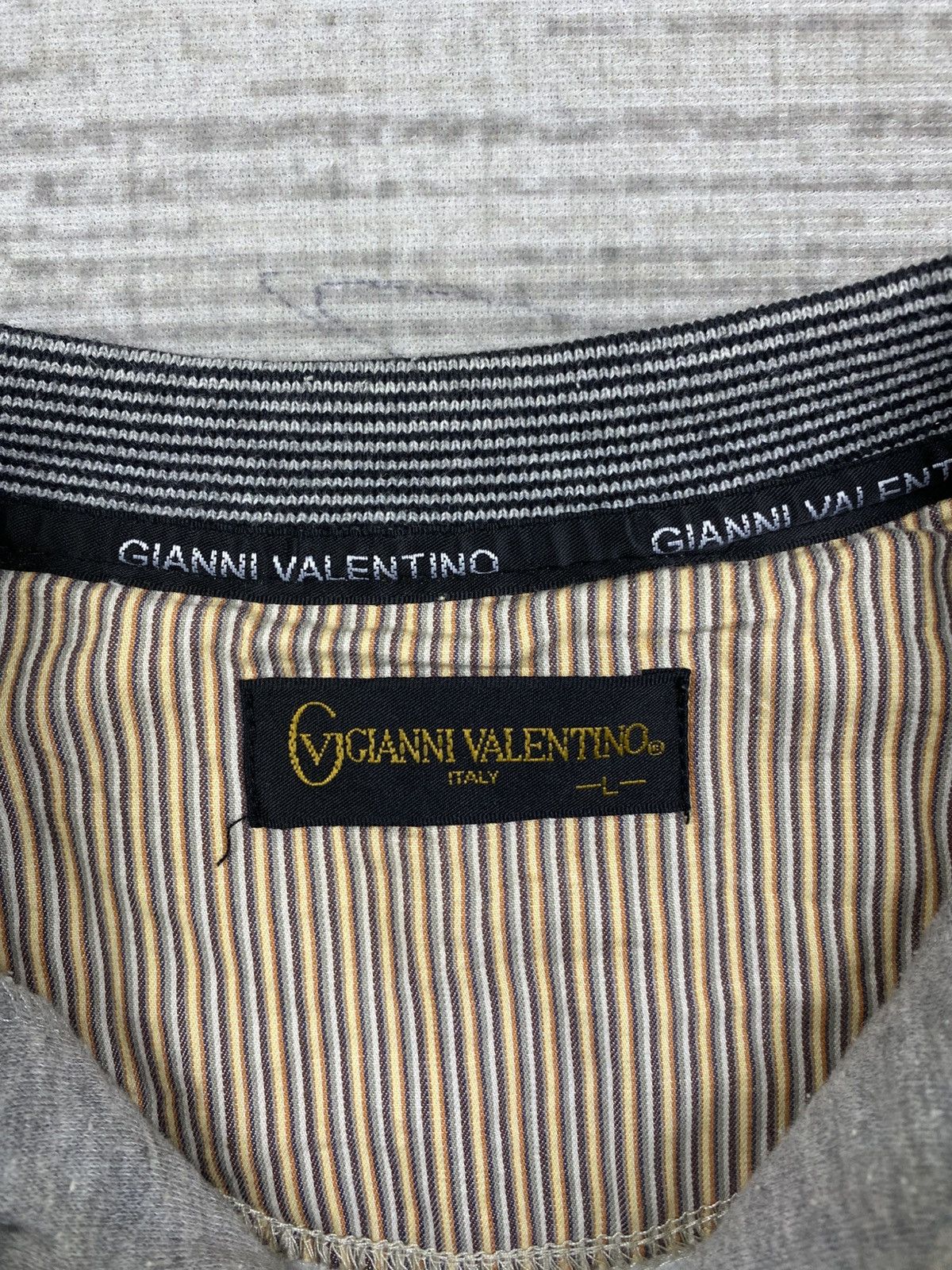 Gianni Valentino × Japanese Brand Vintage Gianni Valentino Halfzipper Sweatshirt Size US L / EU 52-54 / 3 - 9 Thumbnail