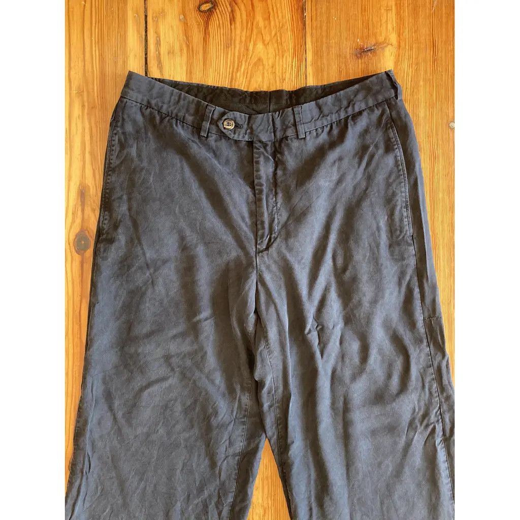 Yves Saint Laurent Yves Saint Laurent Rive Gauche Pants by Hedi Slimane Size US 34 / EU 50 - 3 Thumbnail