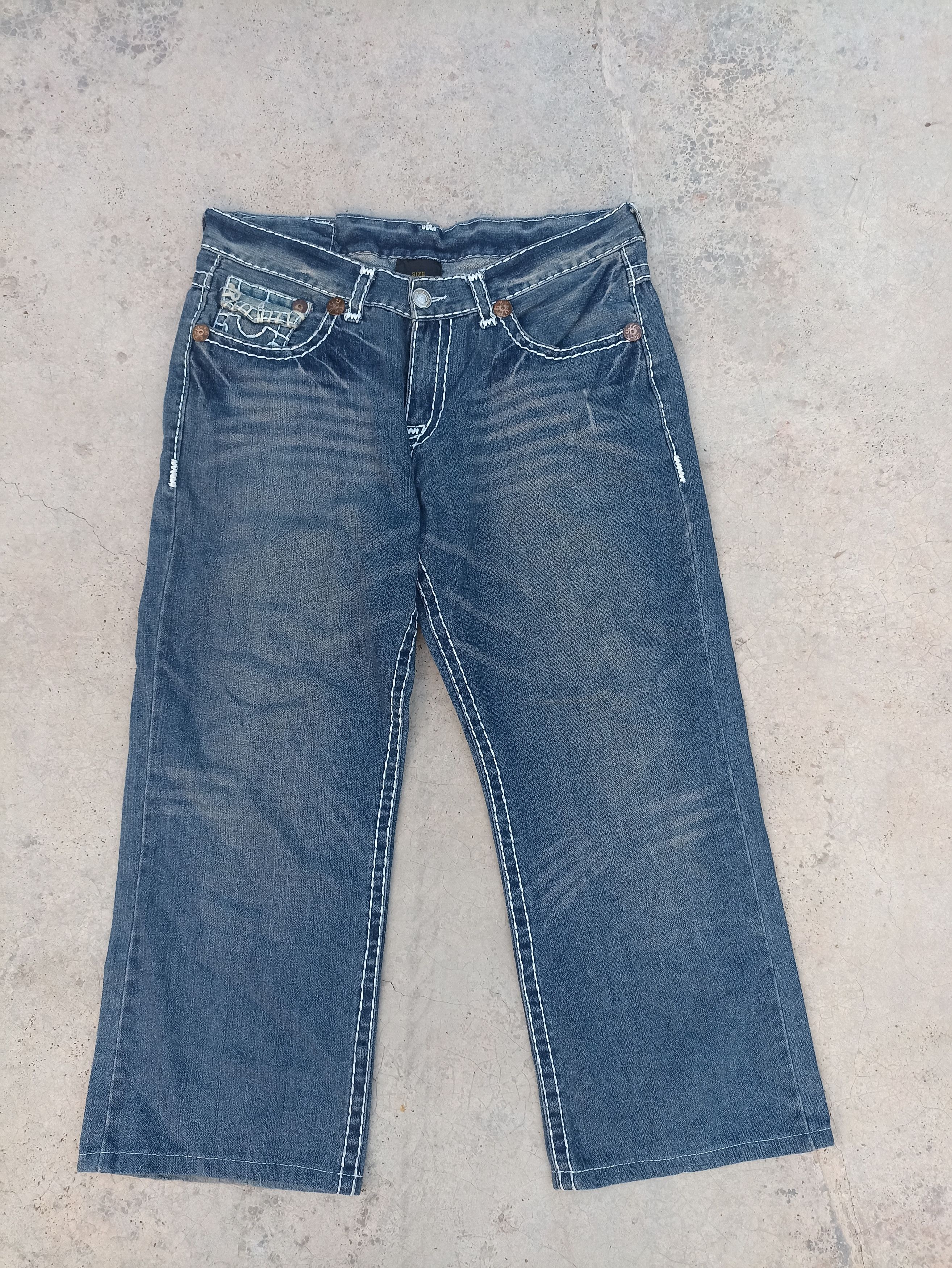 Beauty Beast 🔥 True Religion jeans Size US 37 - 2 Thumbnail