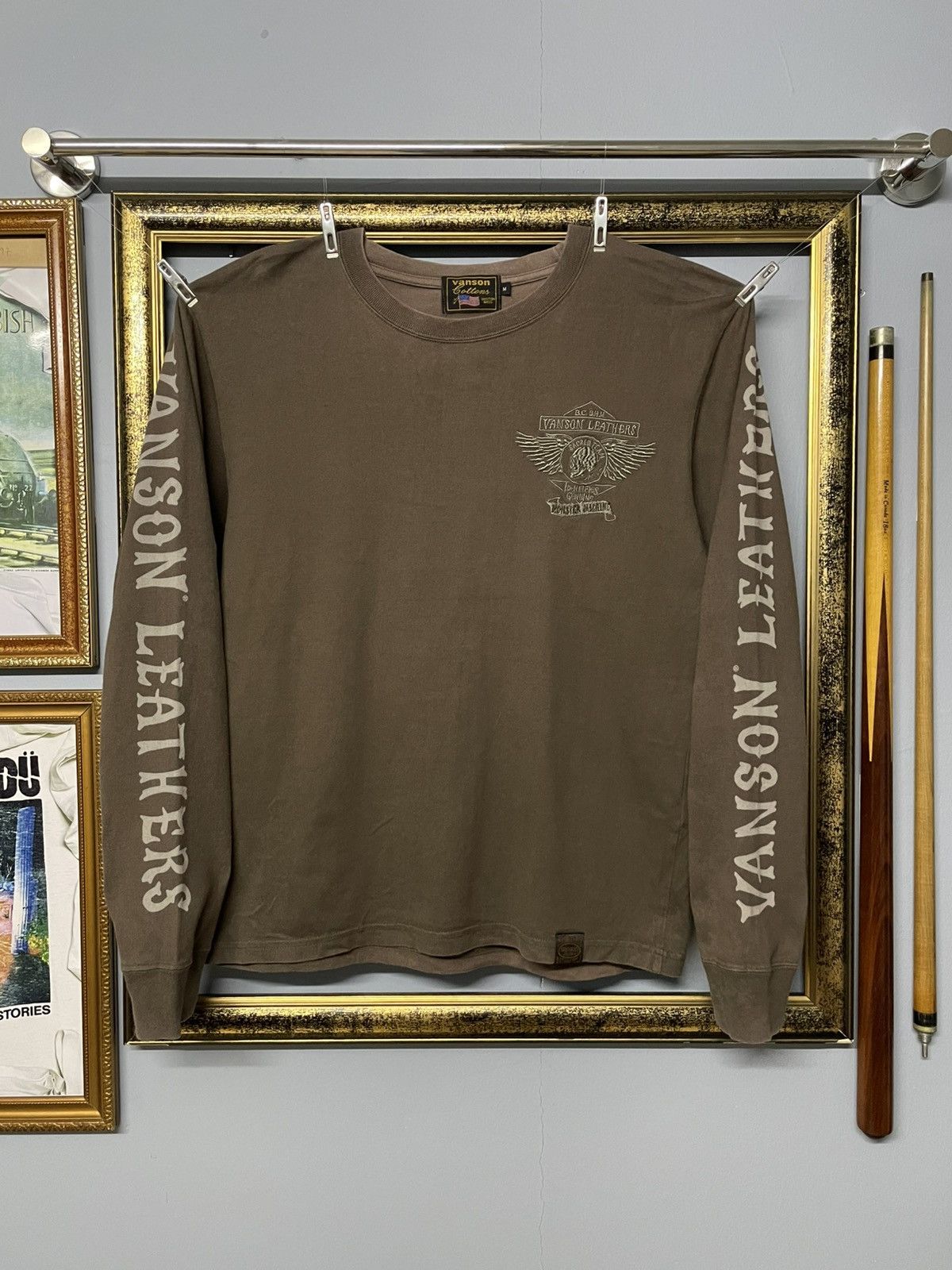 Avirex Vintage 90s Designer Avirex Monstes Machine Skull Faded Tee Size US M / EU 48-50 / 2 - 4 Thumbnail