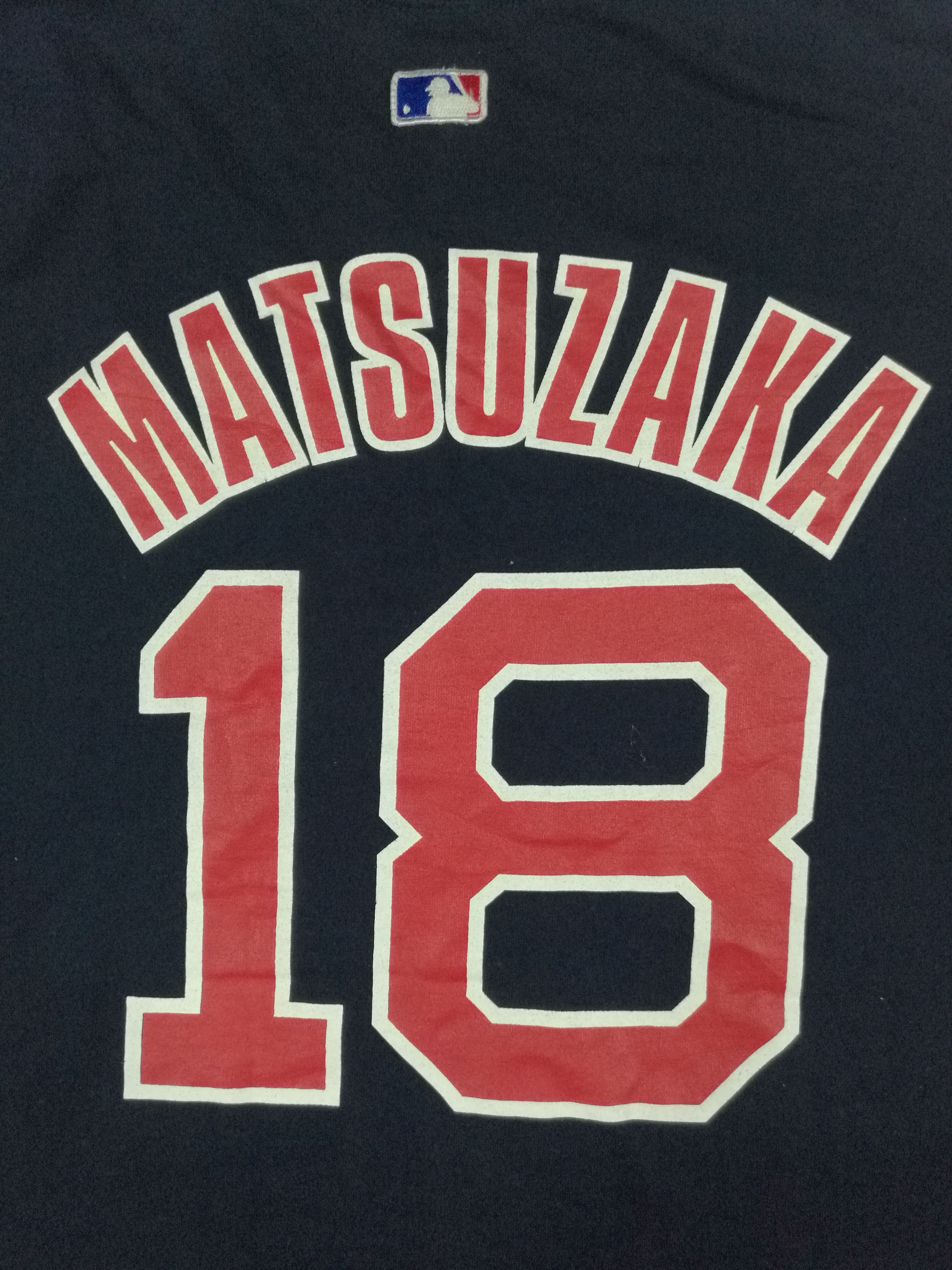 Majestic Vintage Majestic MLB Boston Red Sox MATSUZAKA T-Shirt Size US L / EU 52-54 / 3 - 2 Thumbnail