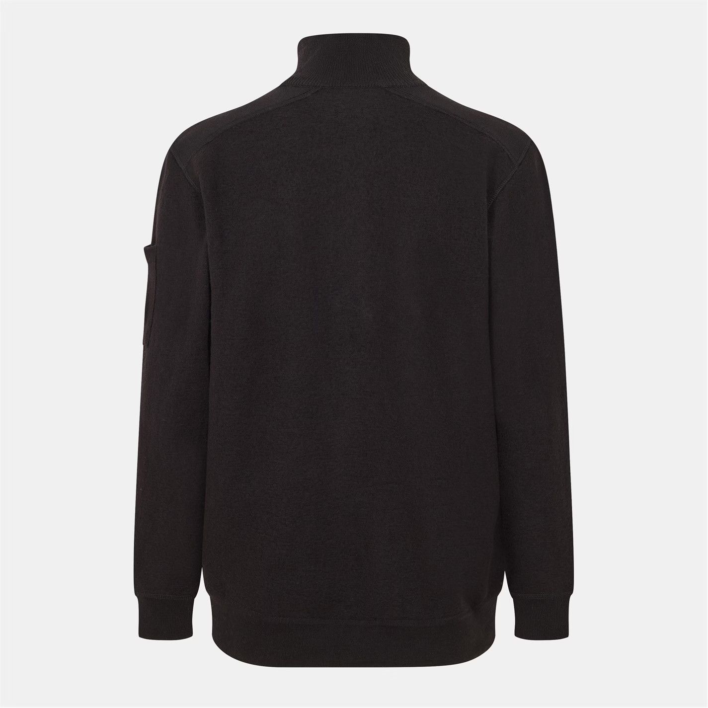 C.P. Company o1g2r1mq0426 Crew Neck Jumper in Black Size US XXL / EU 58 / 5 - 2 Thumbnail
