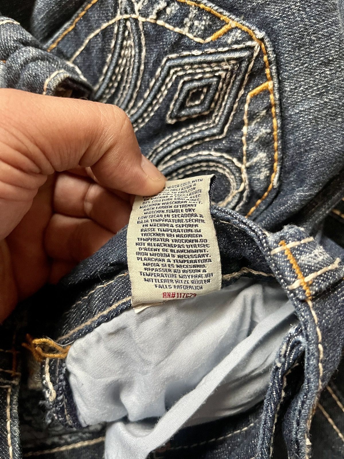 Mek Denim VINTAGE FLARED MEK DENIM OAXACA RARE HANDCRAFTED SIZE 30X31 Size 30" / US 8 / IT 44 - 8 Thumbnail