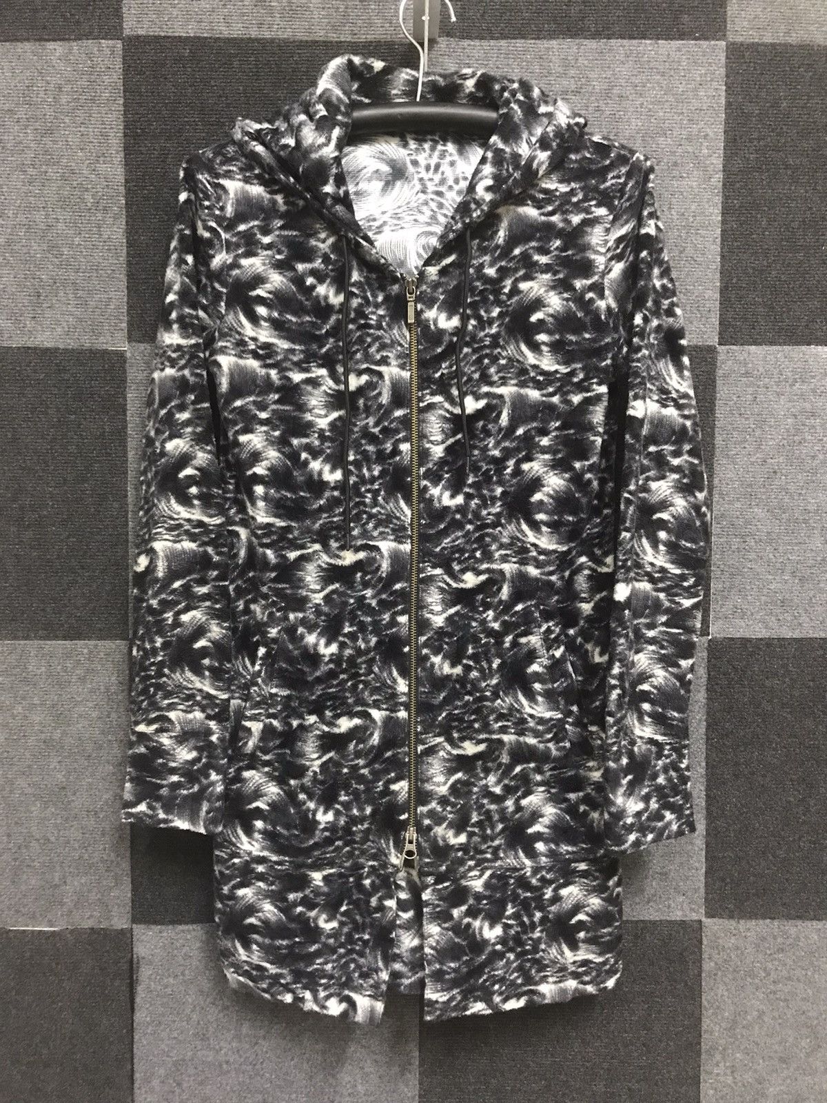 Japanese Brand GRAILED💥Very Rare Archival TORNADO MART Fleece Parka Size XS / US 0-2 / IT 36-38 - 3 Thumbnail