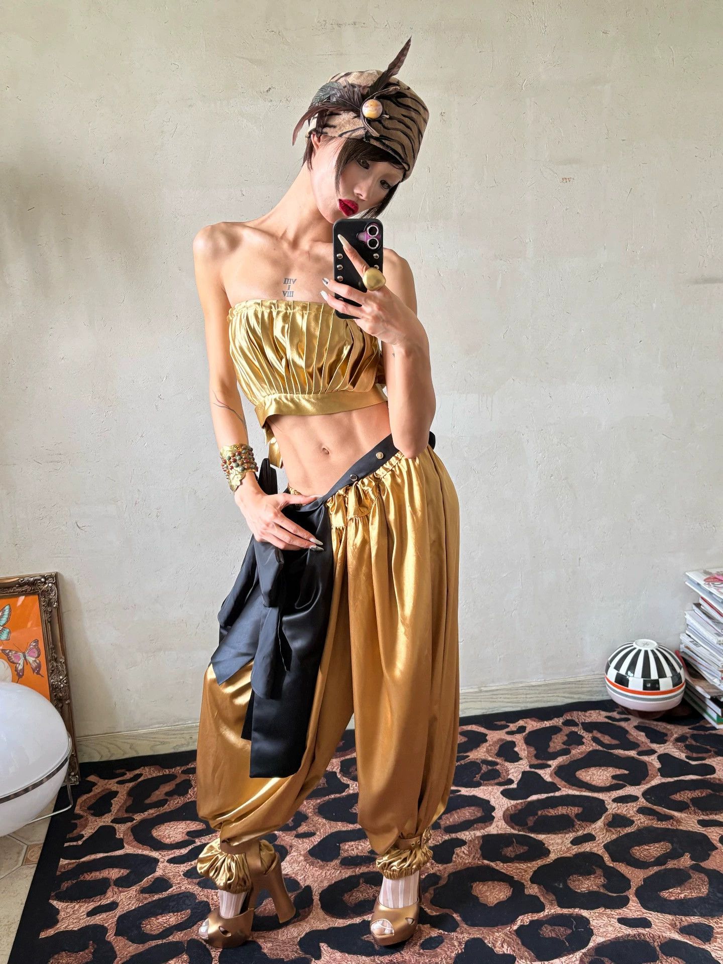 Vivienne Westwood Vivienne Westwood x Melissa Gold Stiletto Jelly Sandals 38 Size US 7.5 / IT 37.5 - 4 Thumbnail