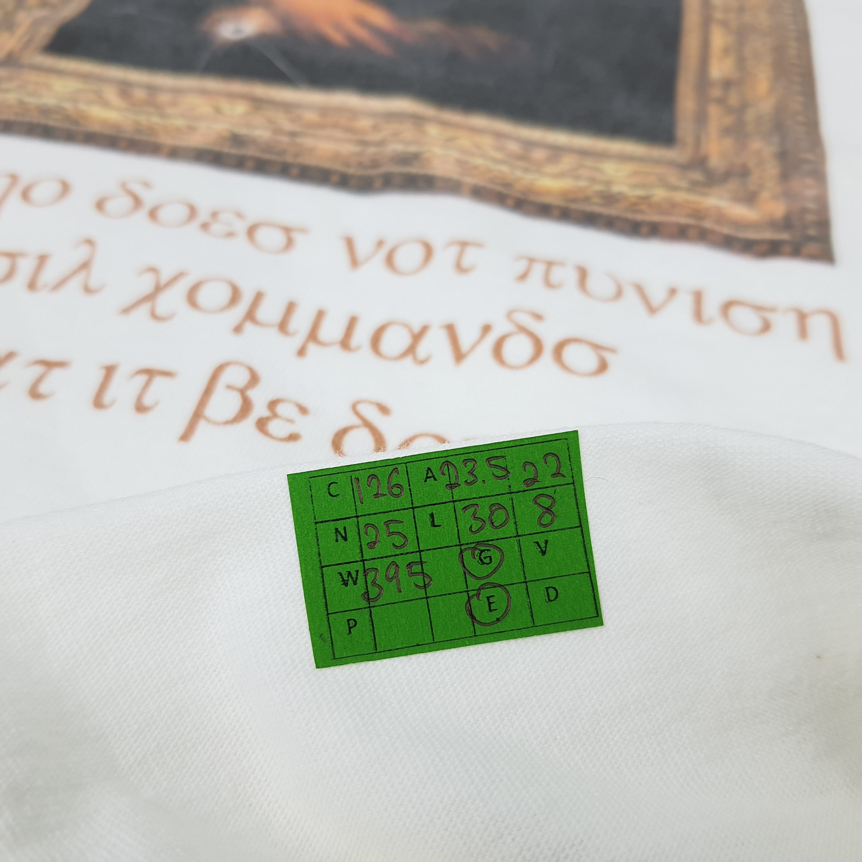 Japanese Brand Vintage Sugiyama Mona Lisa Art Exhibition T-shirt Size US XL / EU 56 / 4 - 9 Thumbnail