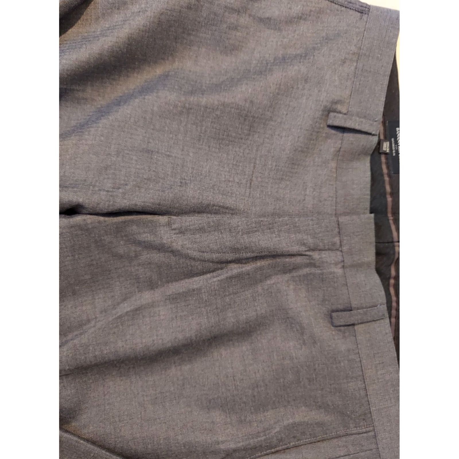 Banana Republic Banana Republic Dress Pants Mens 38x32 Gray Slack Chino Trouser Regular Formal Pants Mens Gray 90s (if applicable) Size US 38 / EU 54 - 3 Thumbnail