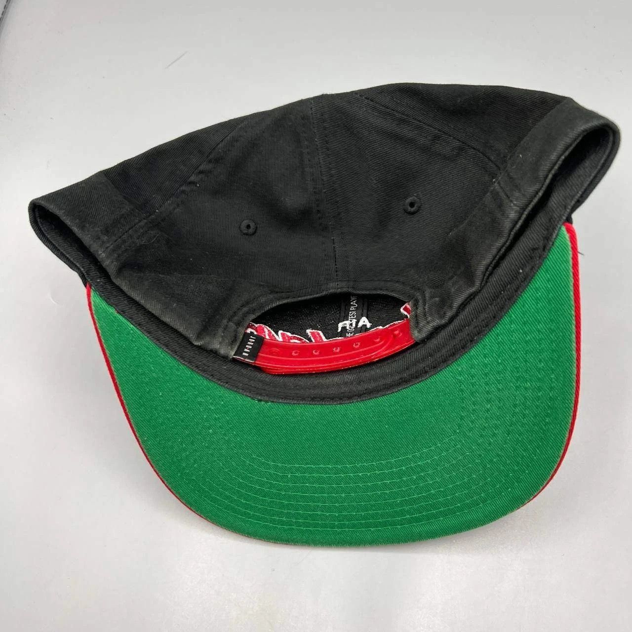 Jordan Brand Air Jordan Hat Men Black Red Embroidered Snap Back Cap Size ONE SIZE - 3 Thumbnail