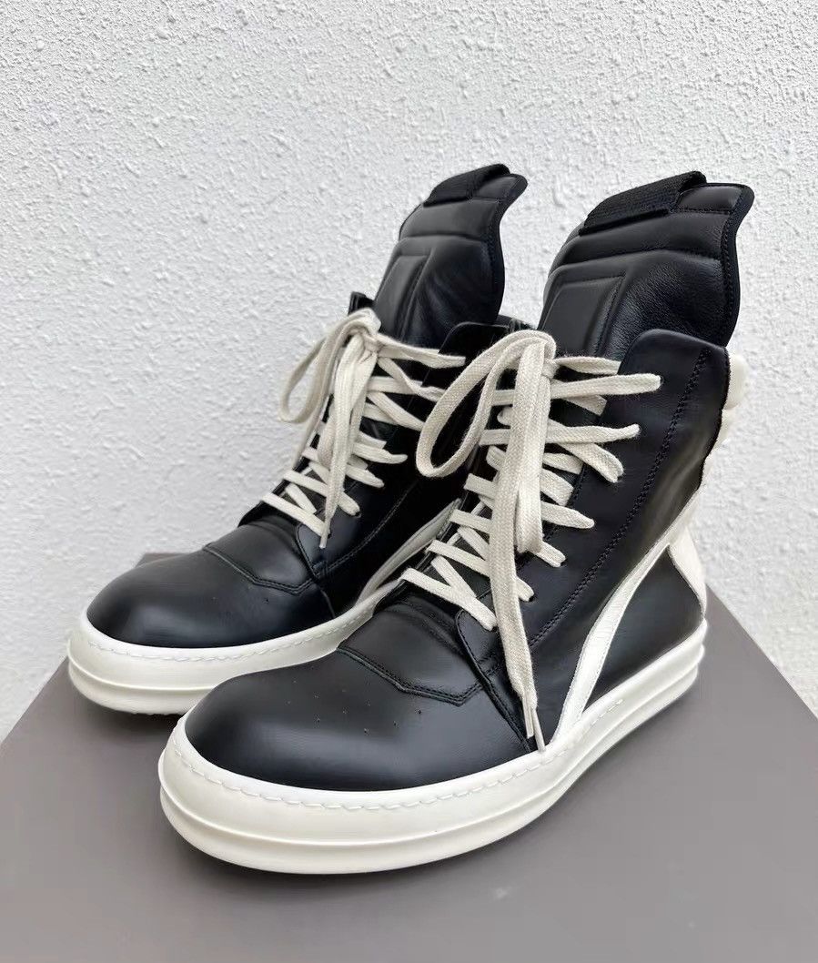 Rick Owens Rick Owens high-top sneakers (black/white) Size US 7 / EU 40 - 2 Thumbnail