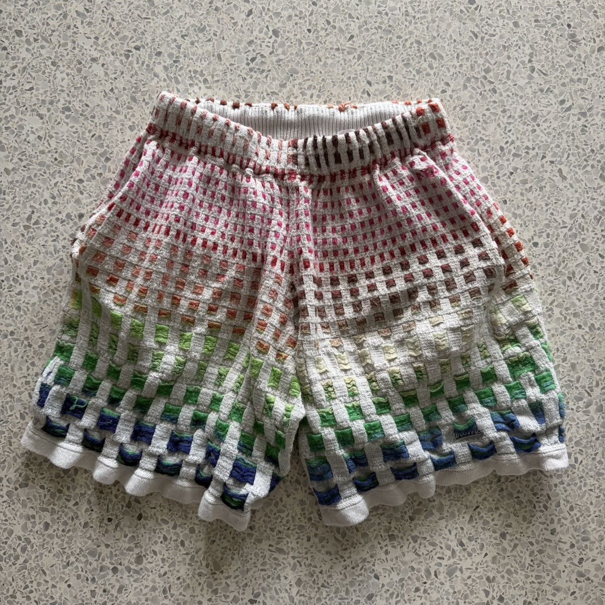 Supreme Supreme Gradient Grid Knit Shorts Size US 28 / EU 44 - 1 Thumbnail
