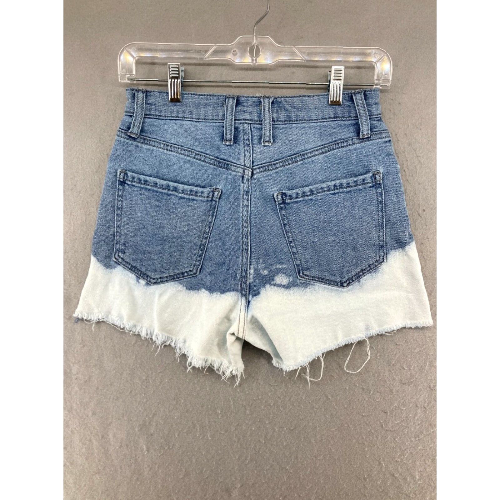 Vintage VINTAGE Altar'd State Women's Shorts 5/27 High Rise Raw Hem Denim Casual Summer Spring Fall Blue 27 Women Size 27" / US 4 / IT 40 - 7 Thumbnail