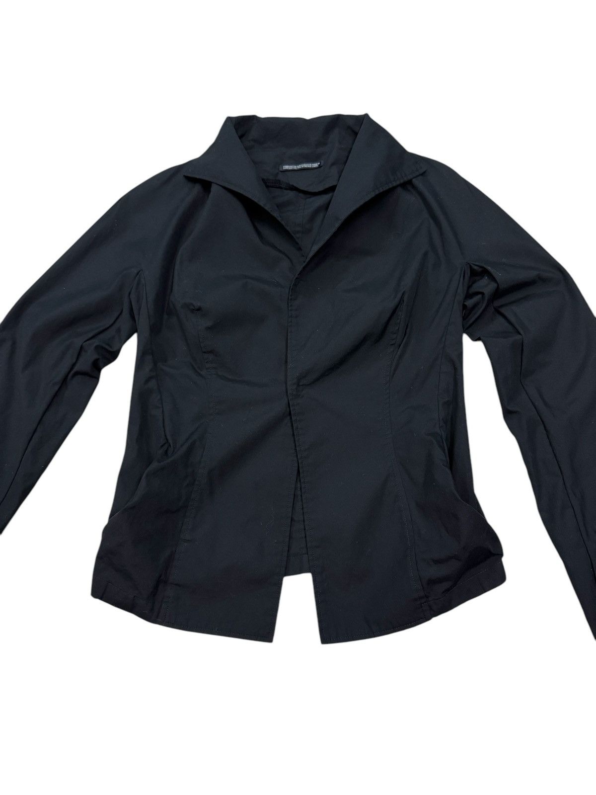 Yohji Yamamoto YOHJI YAMAMOTO + NOIR BLACK BLAZER Size XS / US 0-2 / IT 36-38 - 4 Thumbnail