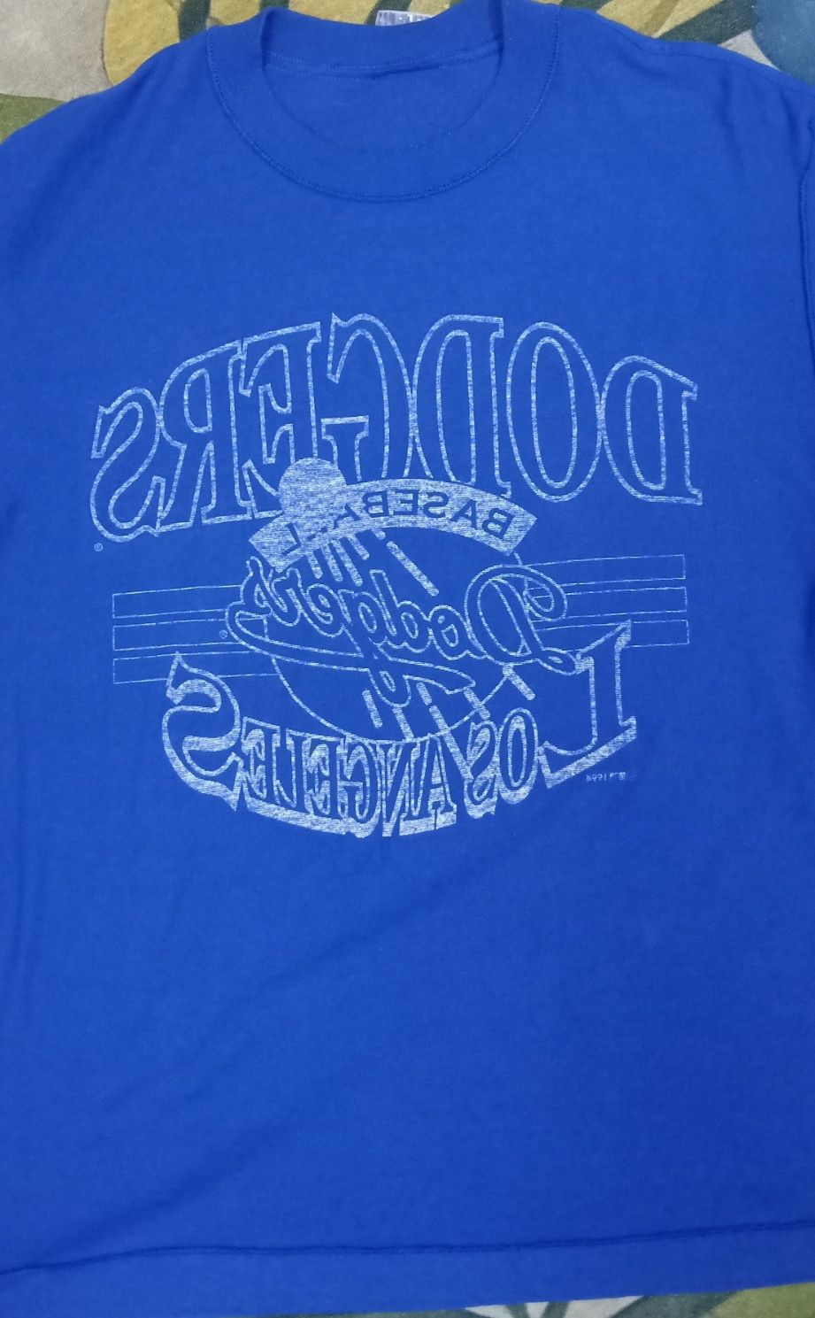 MLB × Vintage Vintage 90s MLB Los Angeles Dodgers T-shirt Size US L / EU 52-54 / 3 - 15 Thumbnail