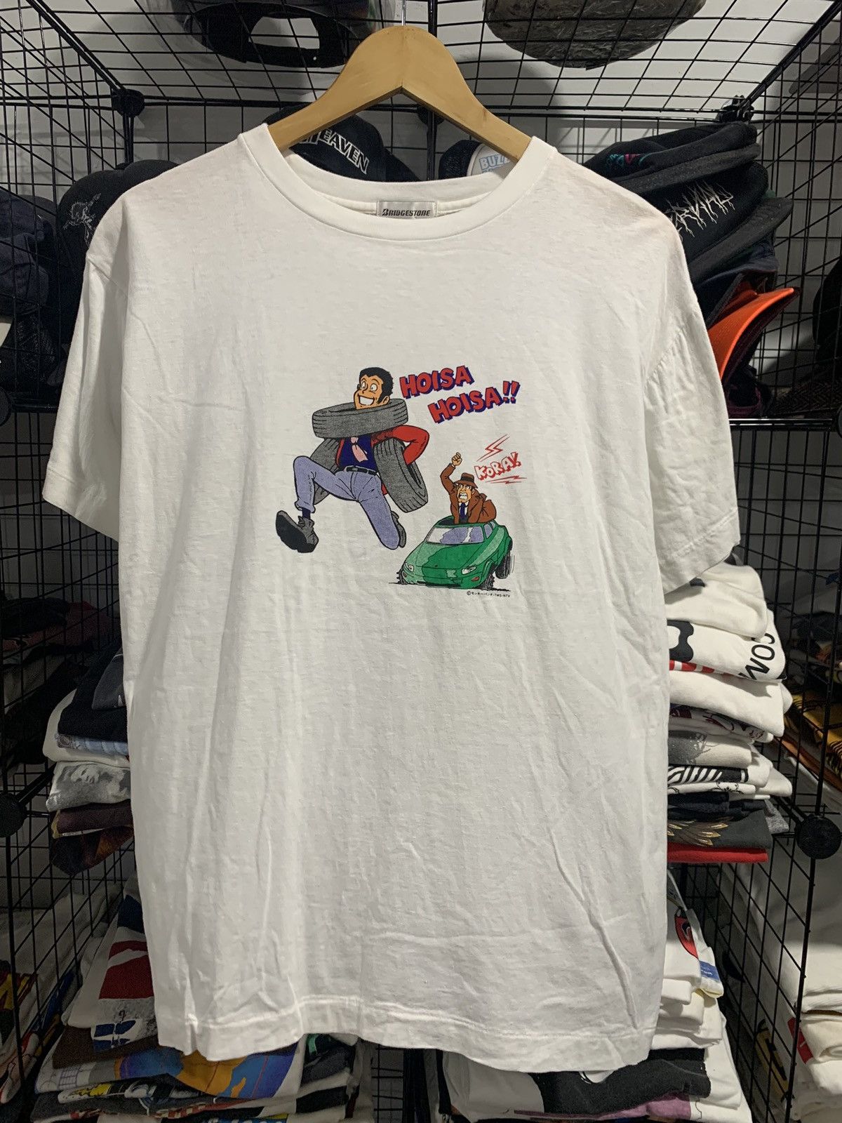 Vintage Bridgestone x Lupin The Third Tshirt