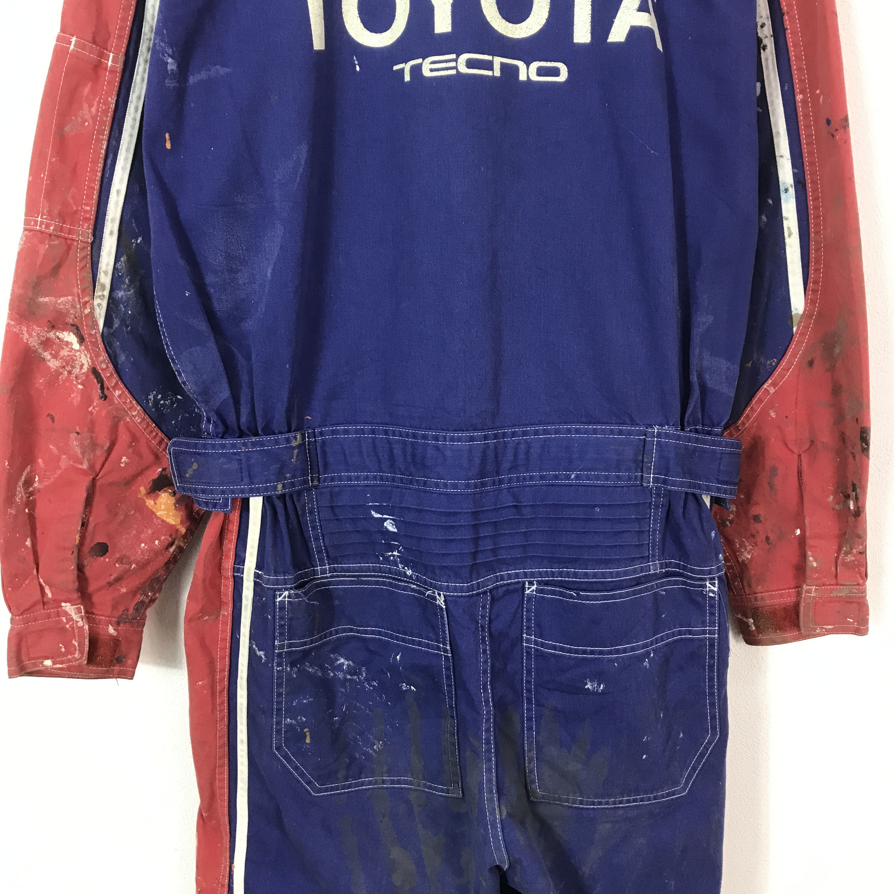 Japanese Brand Vtg Tokyo tecno toyopet Racing coverall painted style K70B20 Size US L / EU 52-54 / 3 - 8 Thumbnail