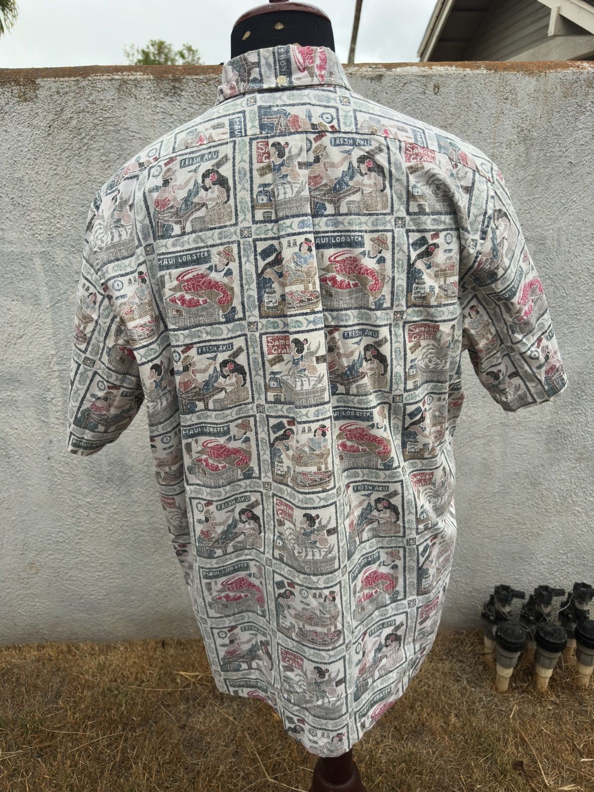 Reyn Spooner RARE VTG Reyn Spooner Dietrich Varez Men's XL Maui Lobster Size US XL / EU 56 / 4 - 2 Thumbnail