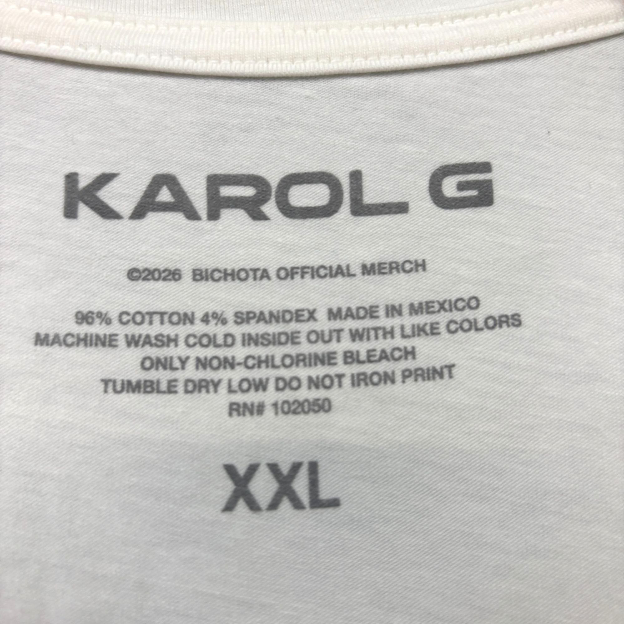 Other Karol G Latina Foreva Coachella Merch Crop Tee XXL Size XXL / US 16-18 / IT 52-54 - 4 Thumbnail