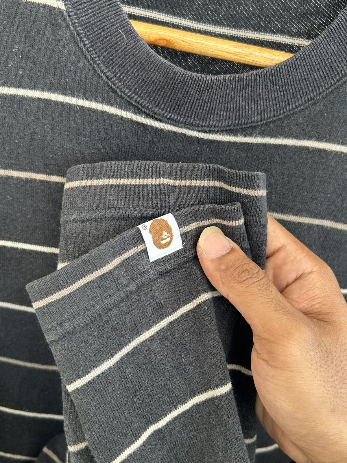 Bape Bape General Stripes Vintage Size US L / EU 52-54 / 3 - 4 Thumbnail