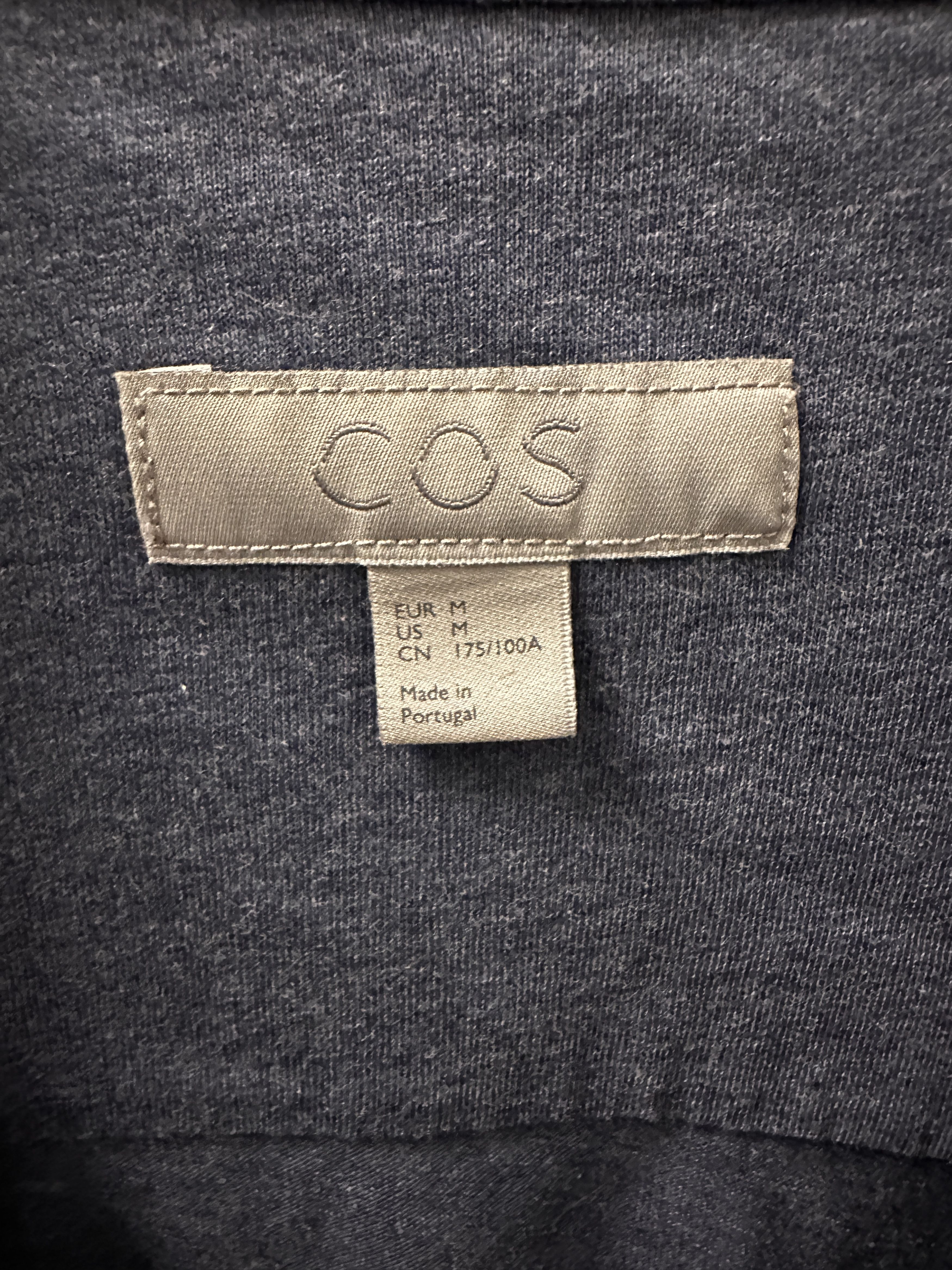 Cos Modern Dark Navy Button-up Shirt Size US M / EU 48-50 / 2 - 5 Thumbnail