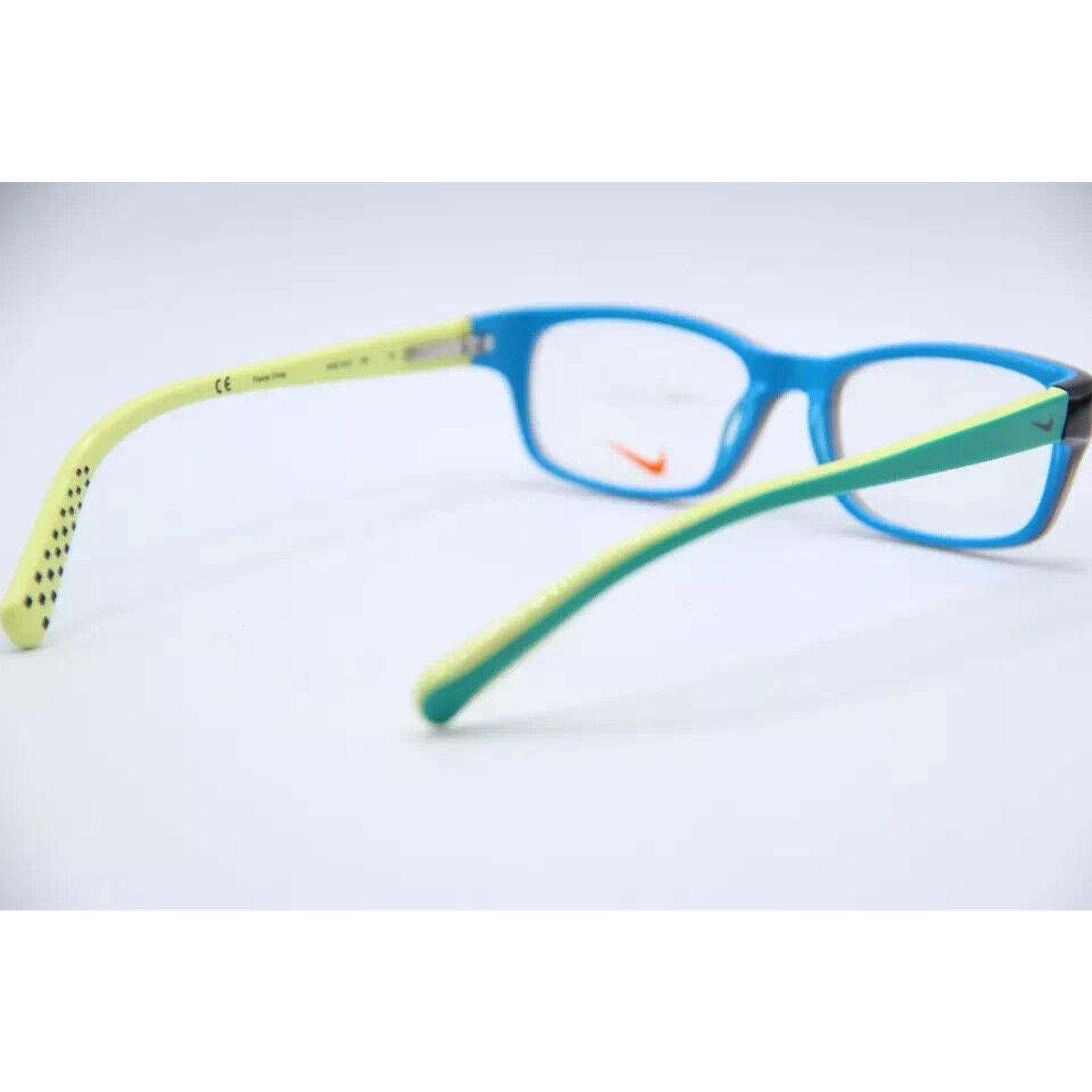 Nike NIKE 5513 085 GRAY BLUE GREEN EYEGLASSES FRAMES 48-16 Size ONE SIZE - 2 Thumbnail