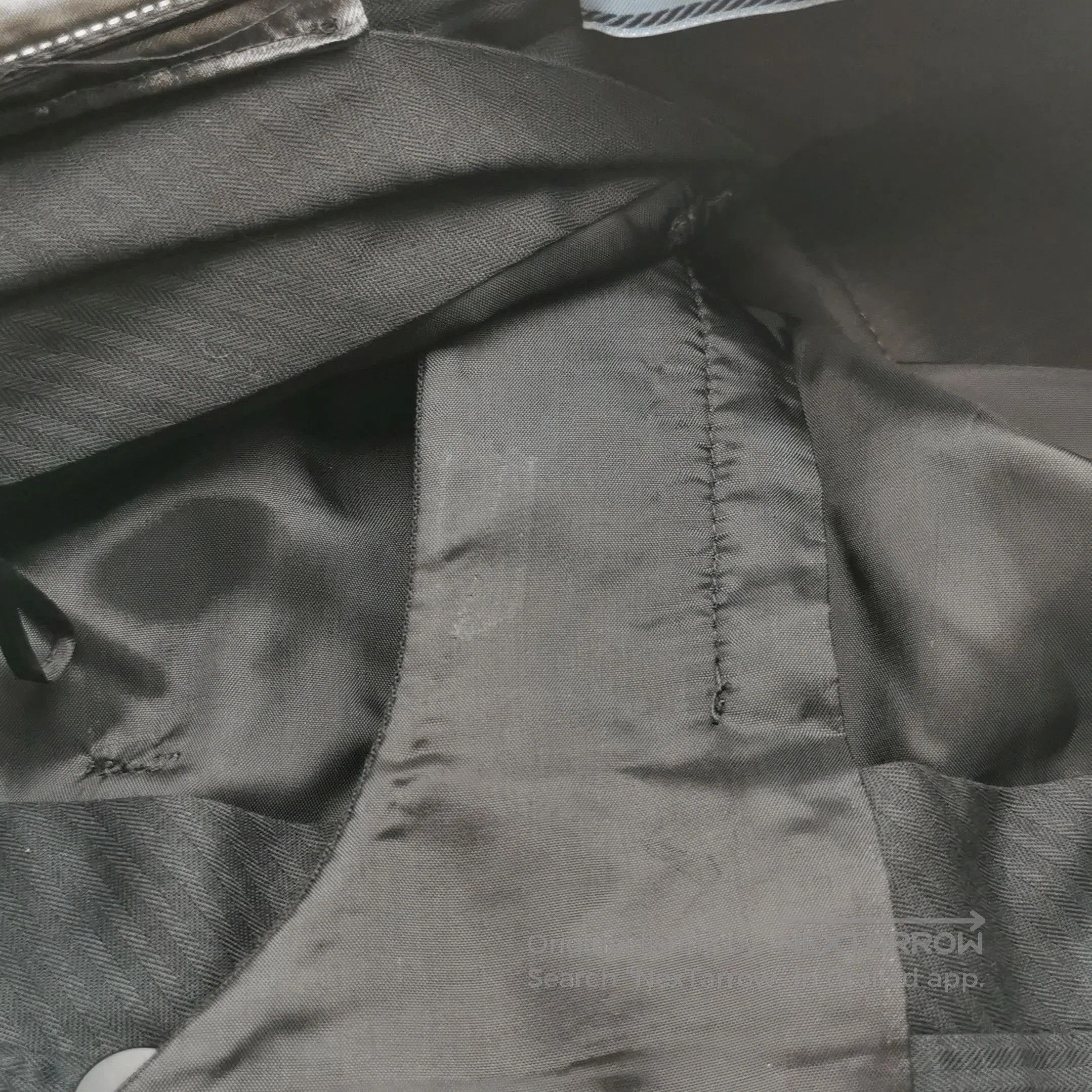 Prada Prada Black Wool Blend Long Trousers Size 36 . Size 35" - 8 Thumbnail