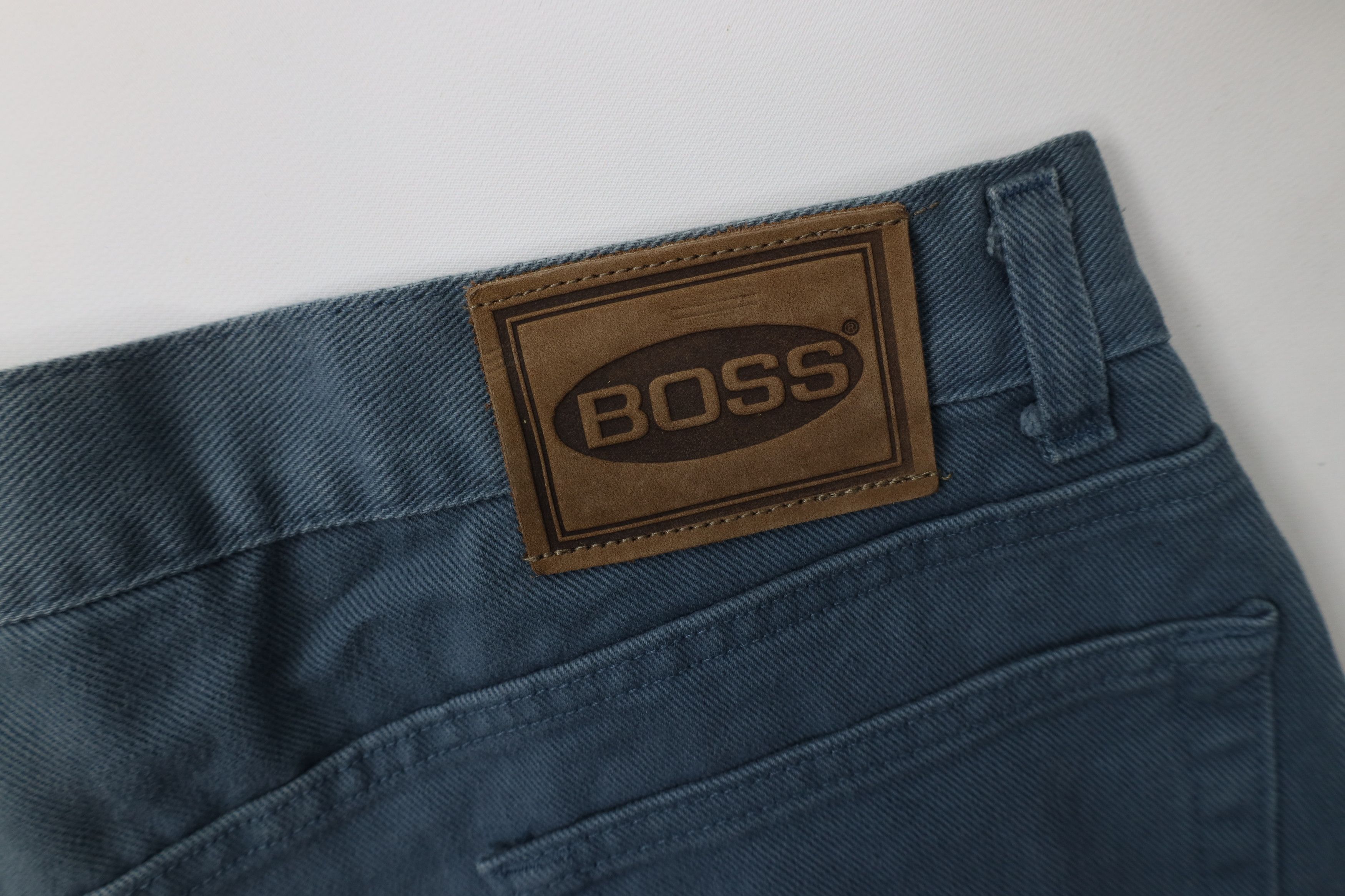 Vintage Deadstock Vintage 90s Boss Skateboard Jeans Teal Blue USA Size US 40 / EU 56 - 14 Thumbnail