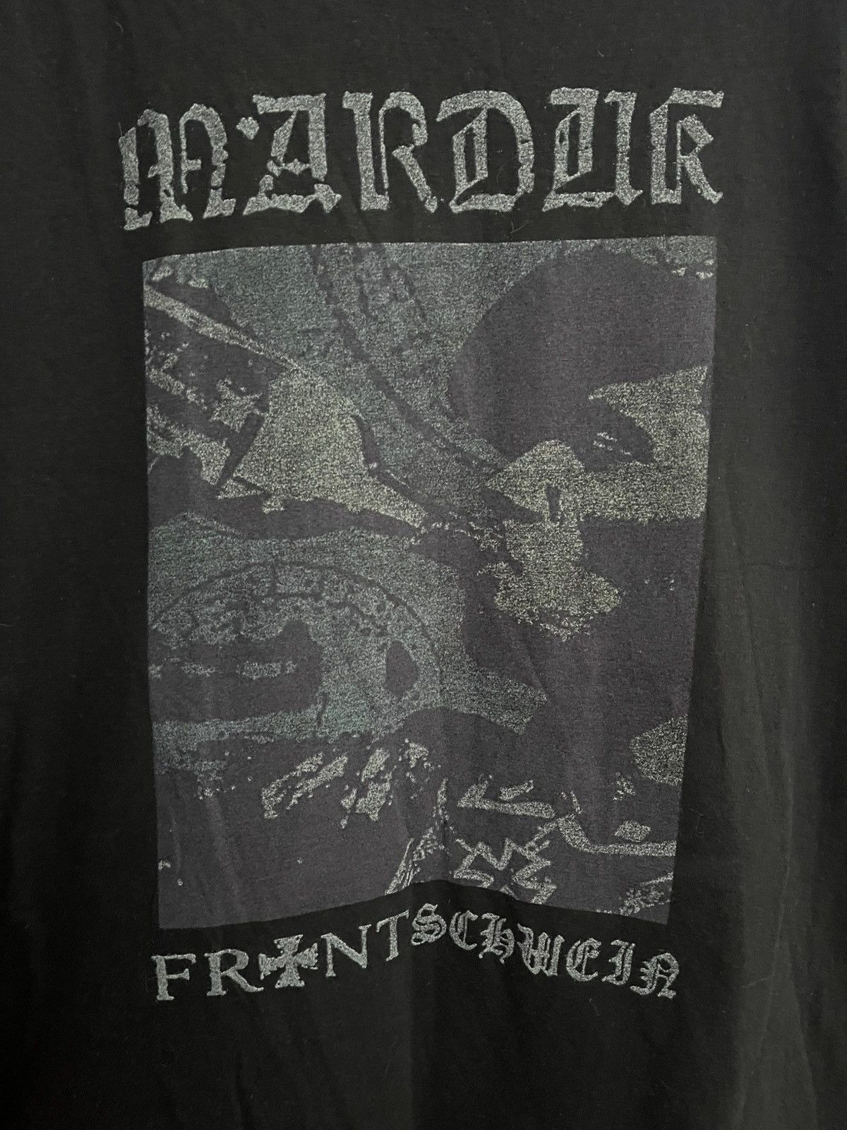 Band Tees Marduk Frontschwein Vintage Rock Band T-Shirt Tee Size US XL / EU 56 / 4 - 6 Thumbnail