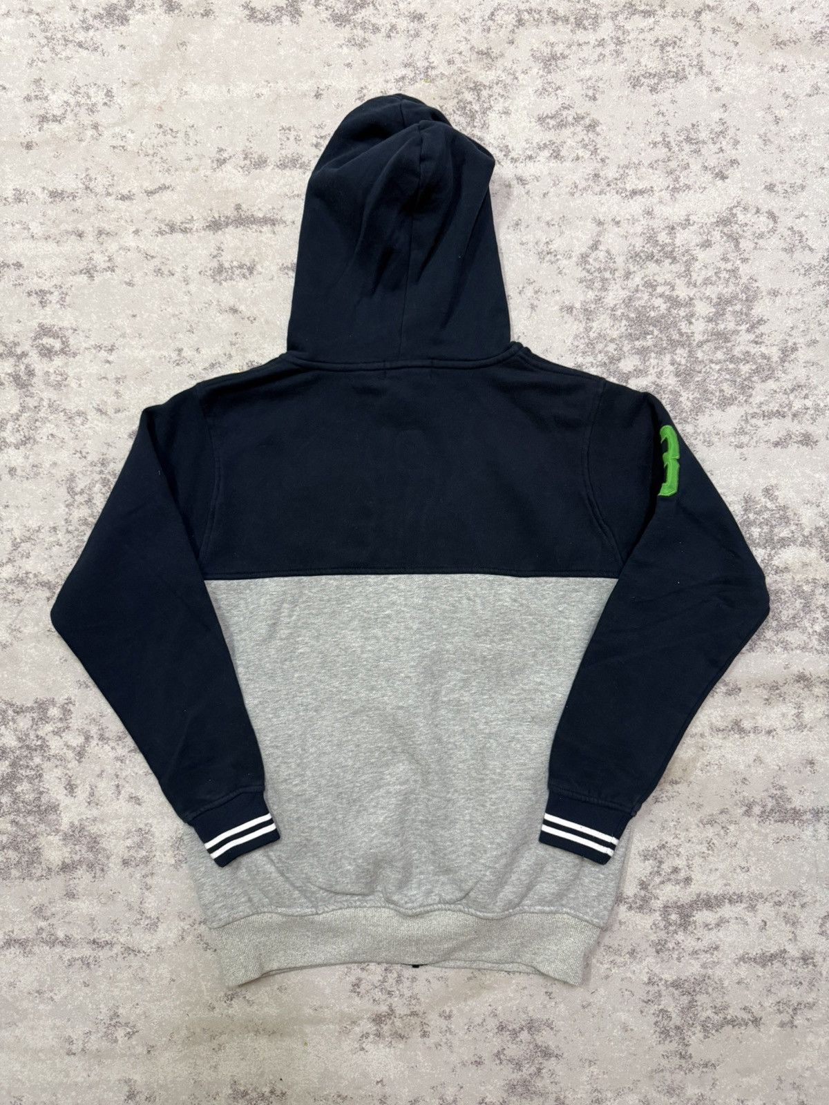 Polo Ralph Lauren Polo by Ralph Lauren Two Tone Colour Zip Up Sweater Hoodie Size US S / EU 44-46 / 1 - 9 Thumbnail